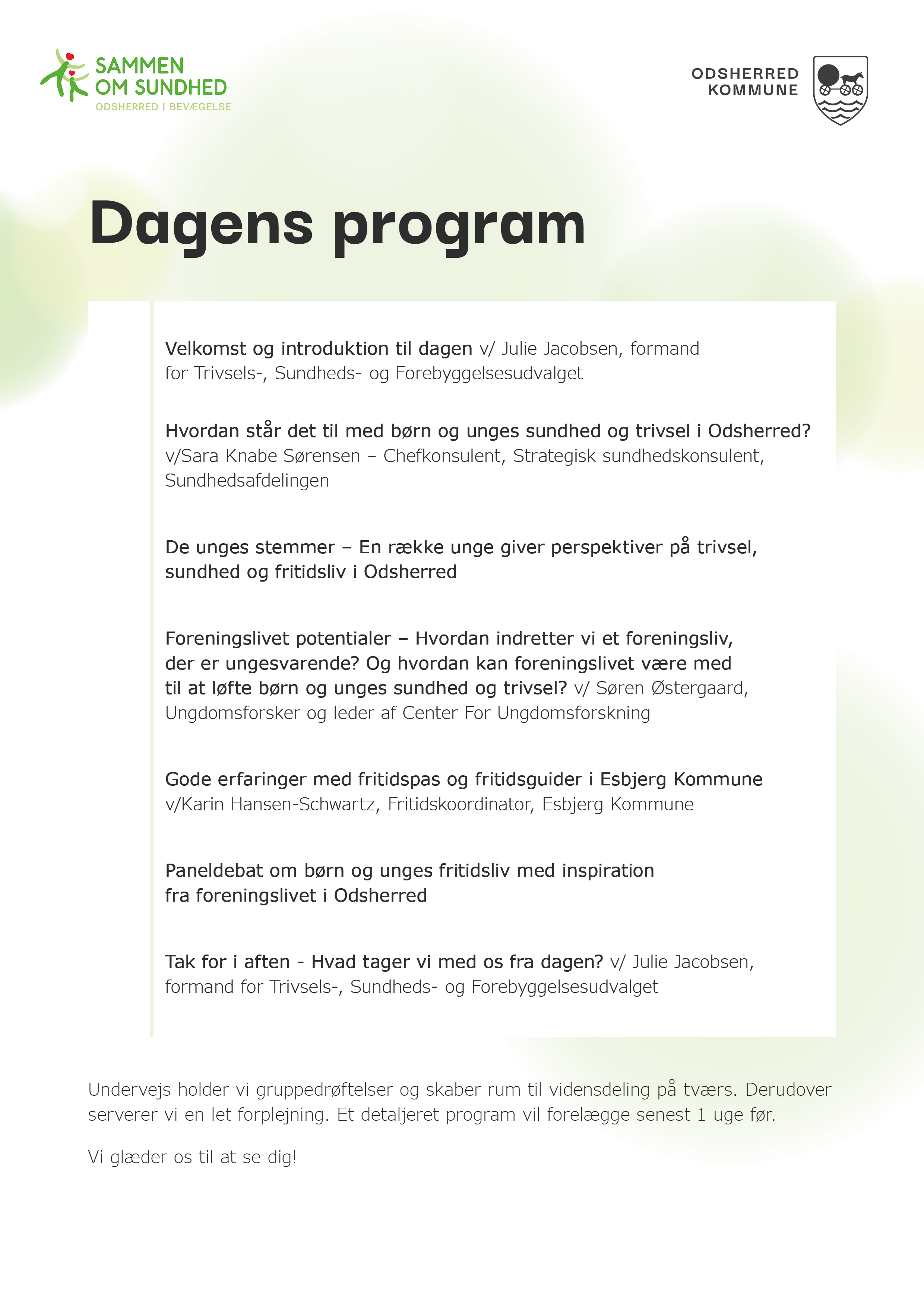 Program for temamøde