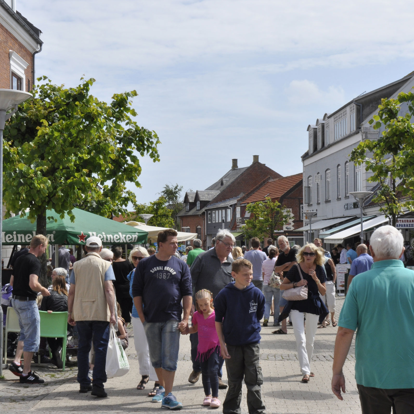 Gågaden i Nykøbing