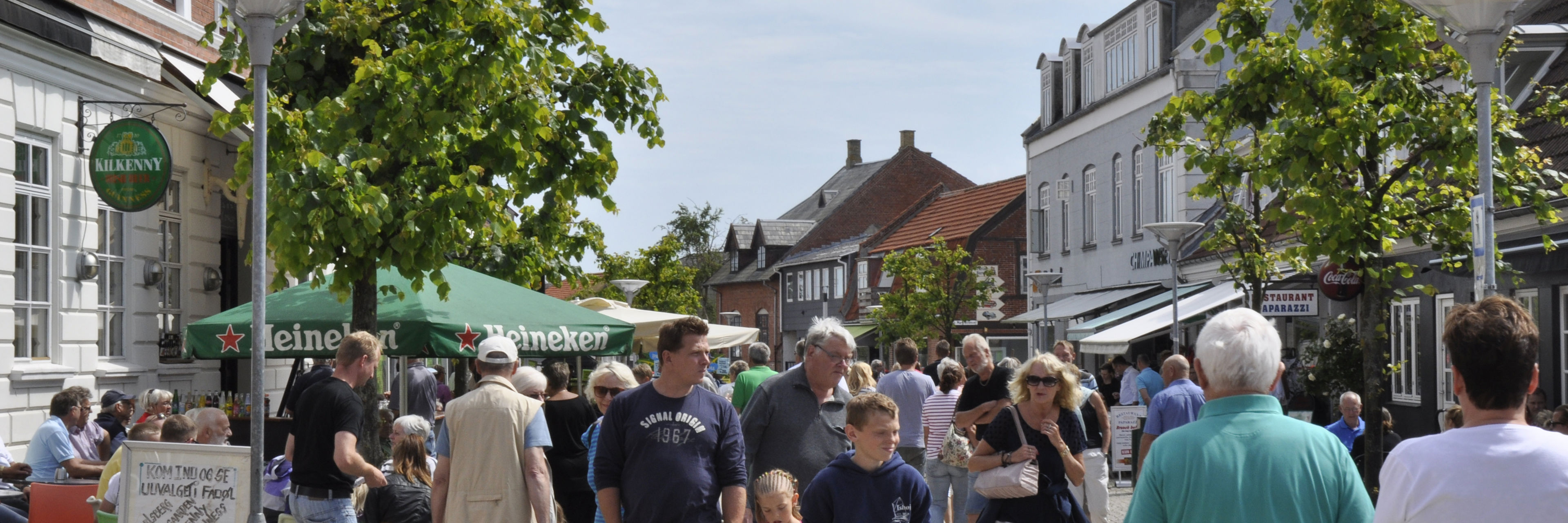Gågaden i Nykøbing