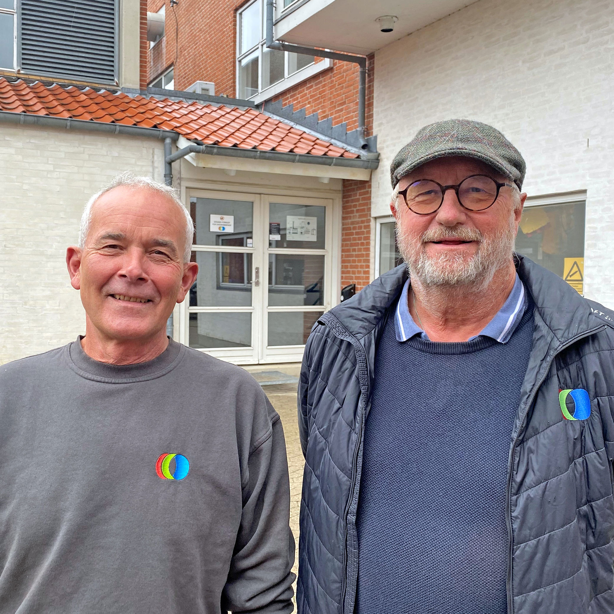 Driftsleder Klaus Hansen og formand Holger Wittrock, Nykøbing Sj. Fjernvarmeværk
