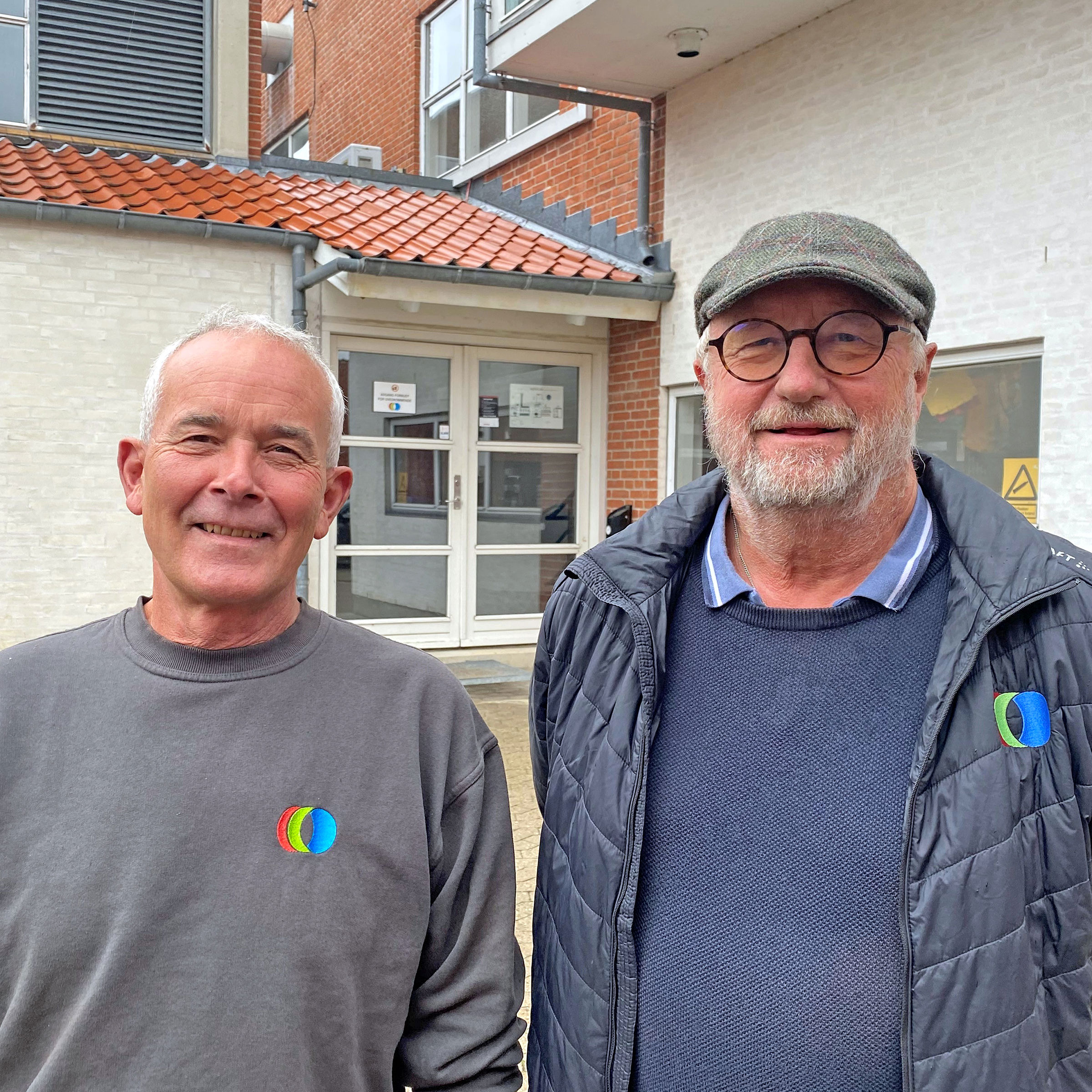 Driftsleder Klaus Hansen og formand Holger Wittrock, Nykøbing Sj. Fjernvarmeværk