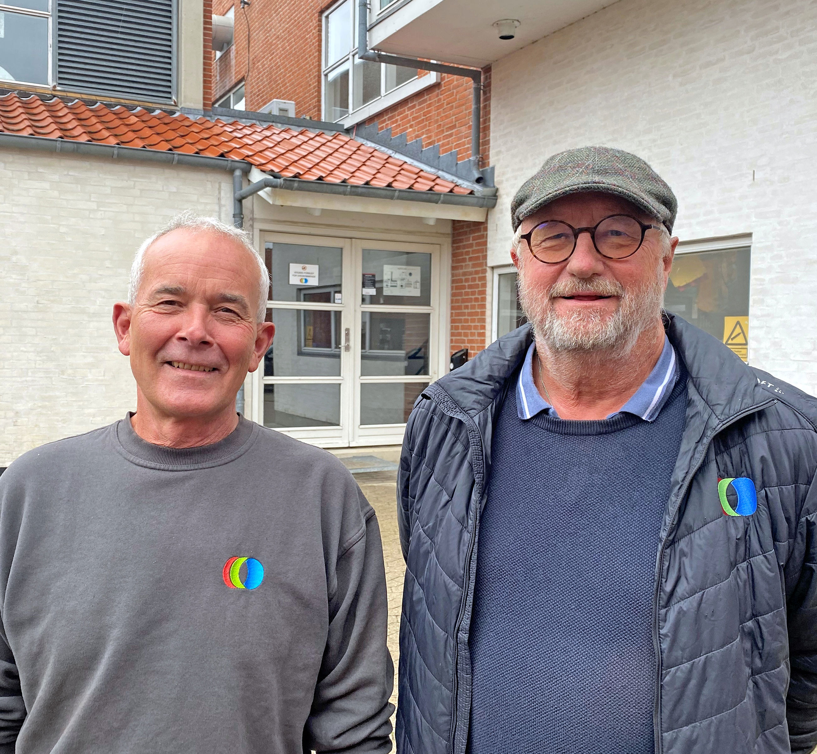 Driftsleder Klaus Hansen og formand Holger Wittrock, Nykøbing Sj. Fjernvarmeværk