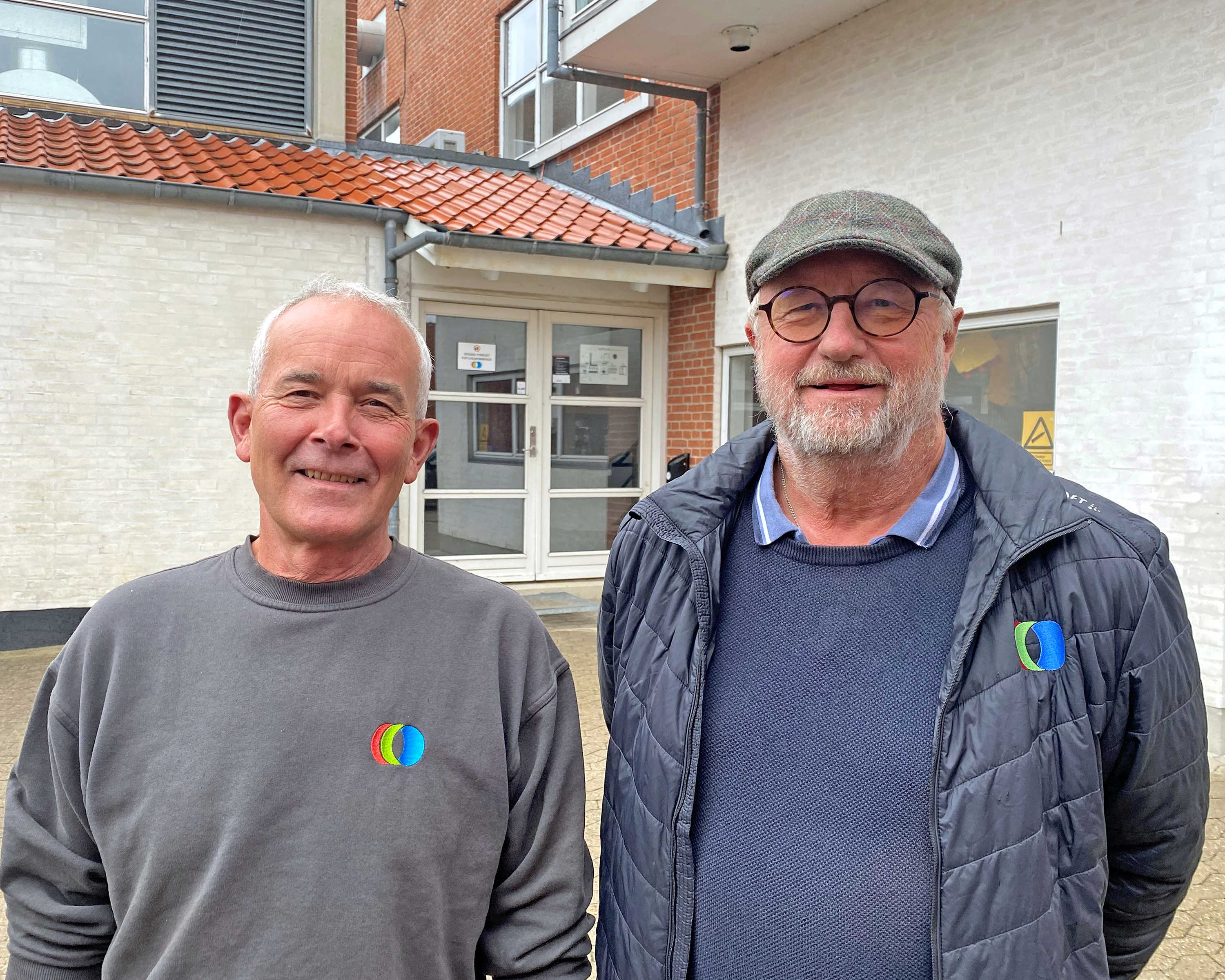 Driftsleder Klaus Hansen og formand Holger Wittrock, Nykøbing Sj. Fjernvarmeværk