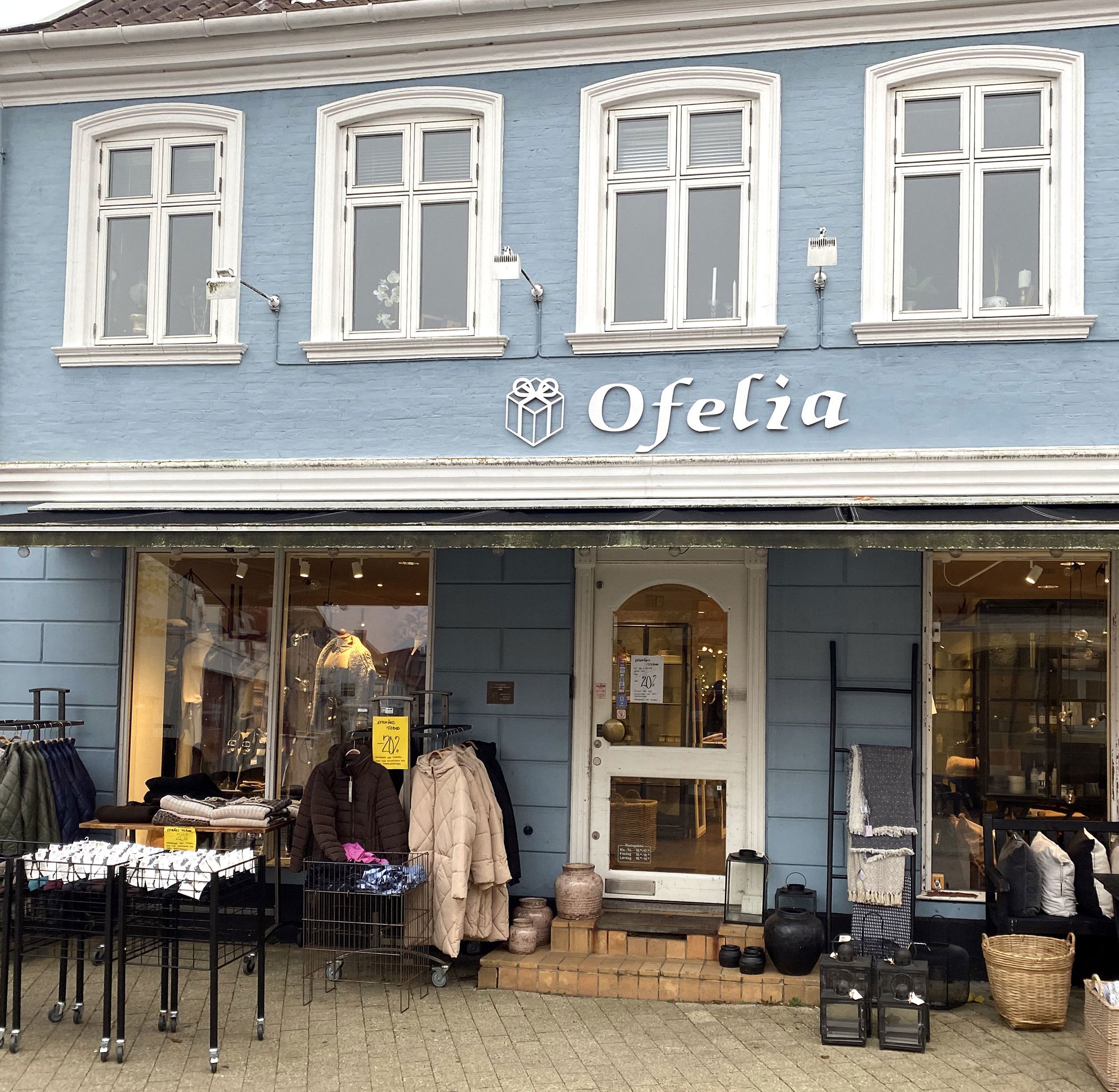 Butik Ofelia, Algade, Nykøbing Sj.