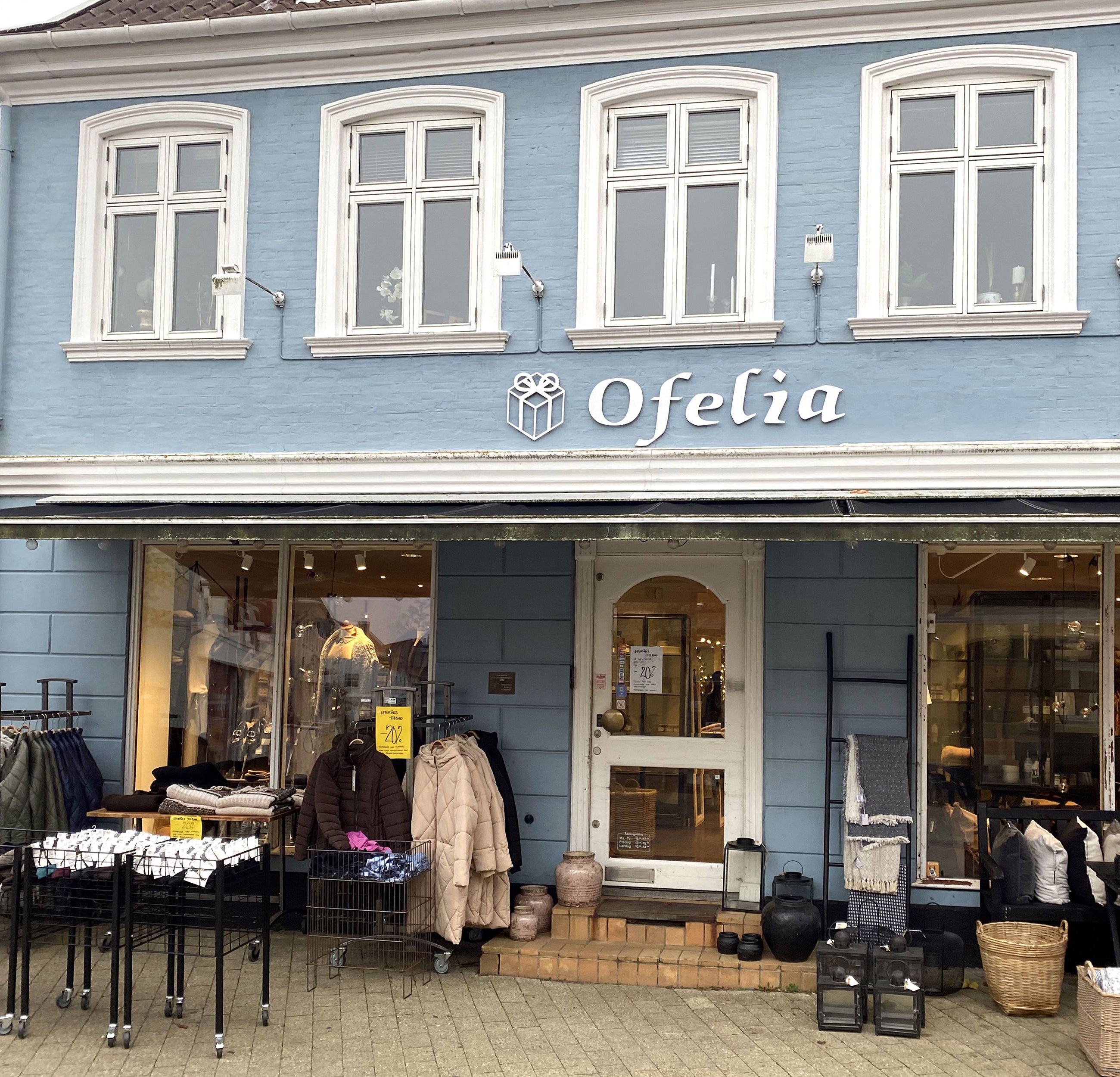 Butik Ofelia, Algade, Nykøbing Sj.