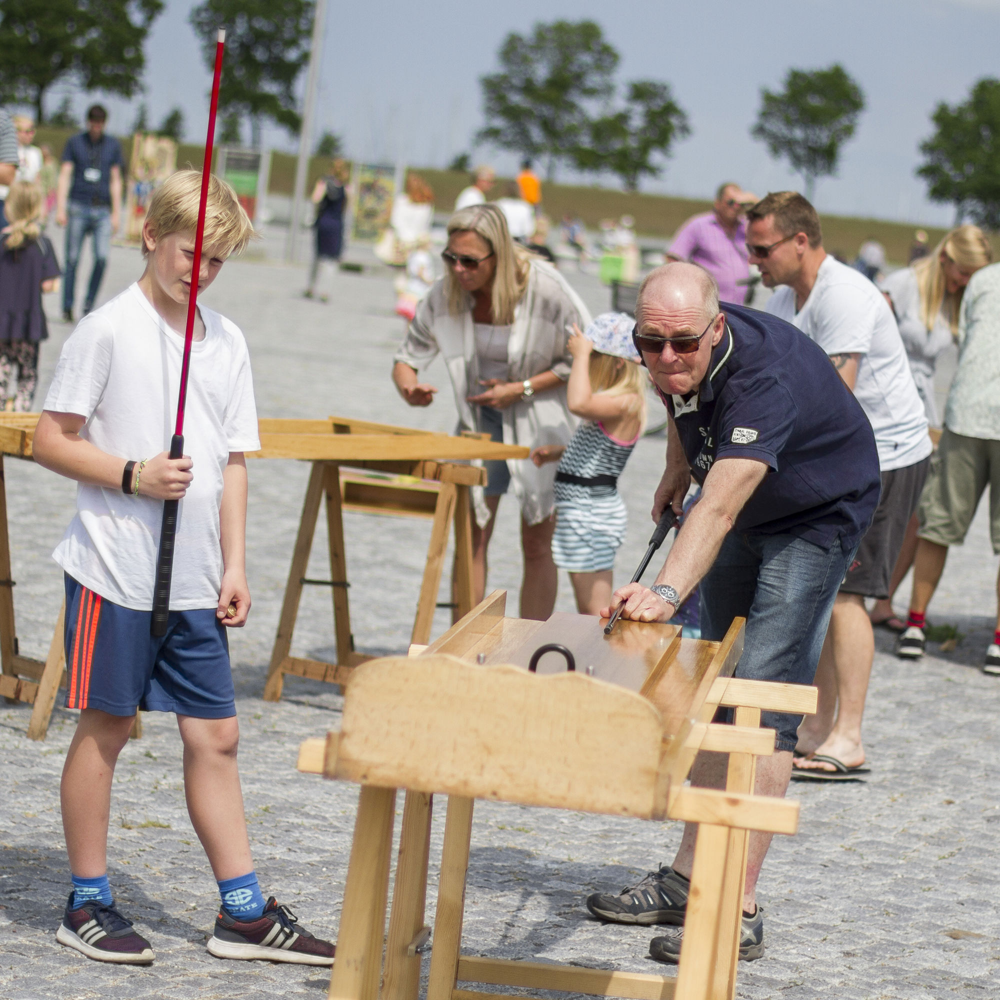 Spil og leg i Aksens Have