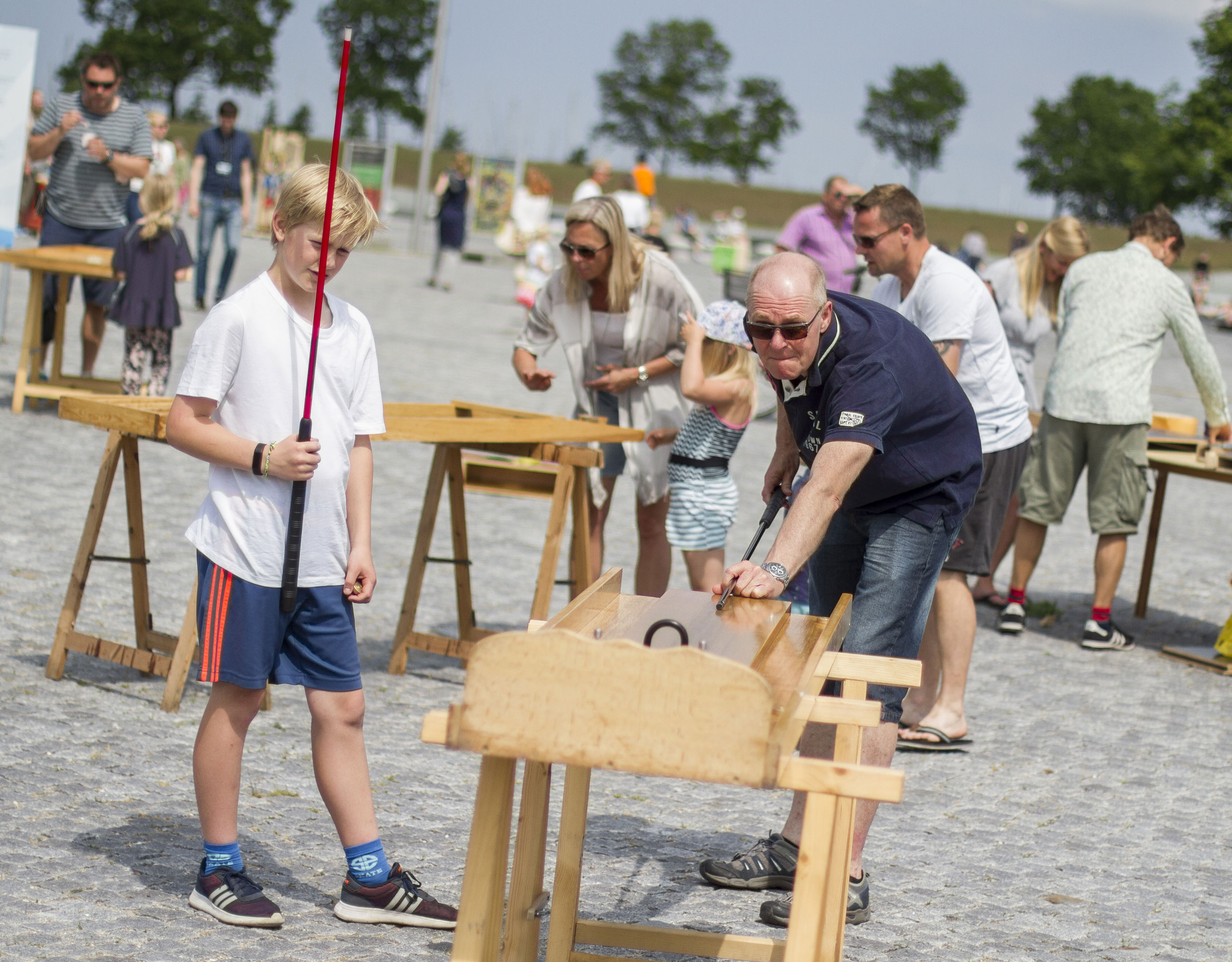 Spil og leg i Aksens Have