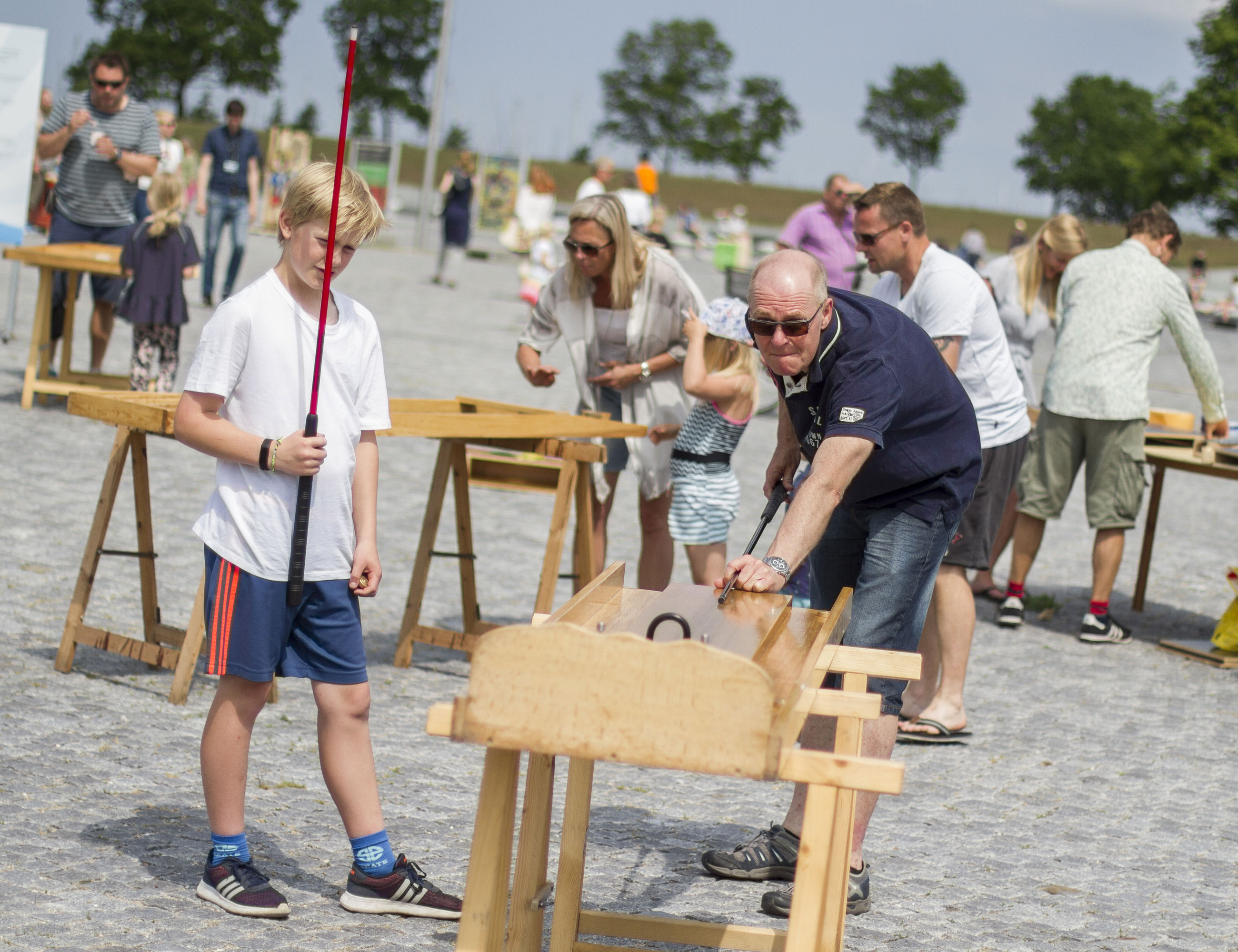 Spil og leg i Aksens Have