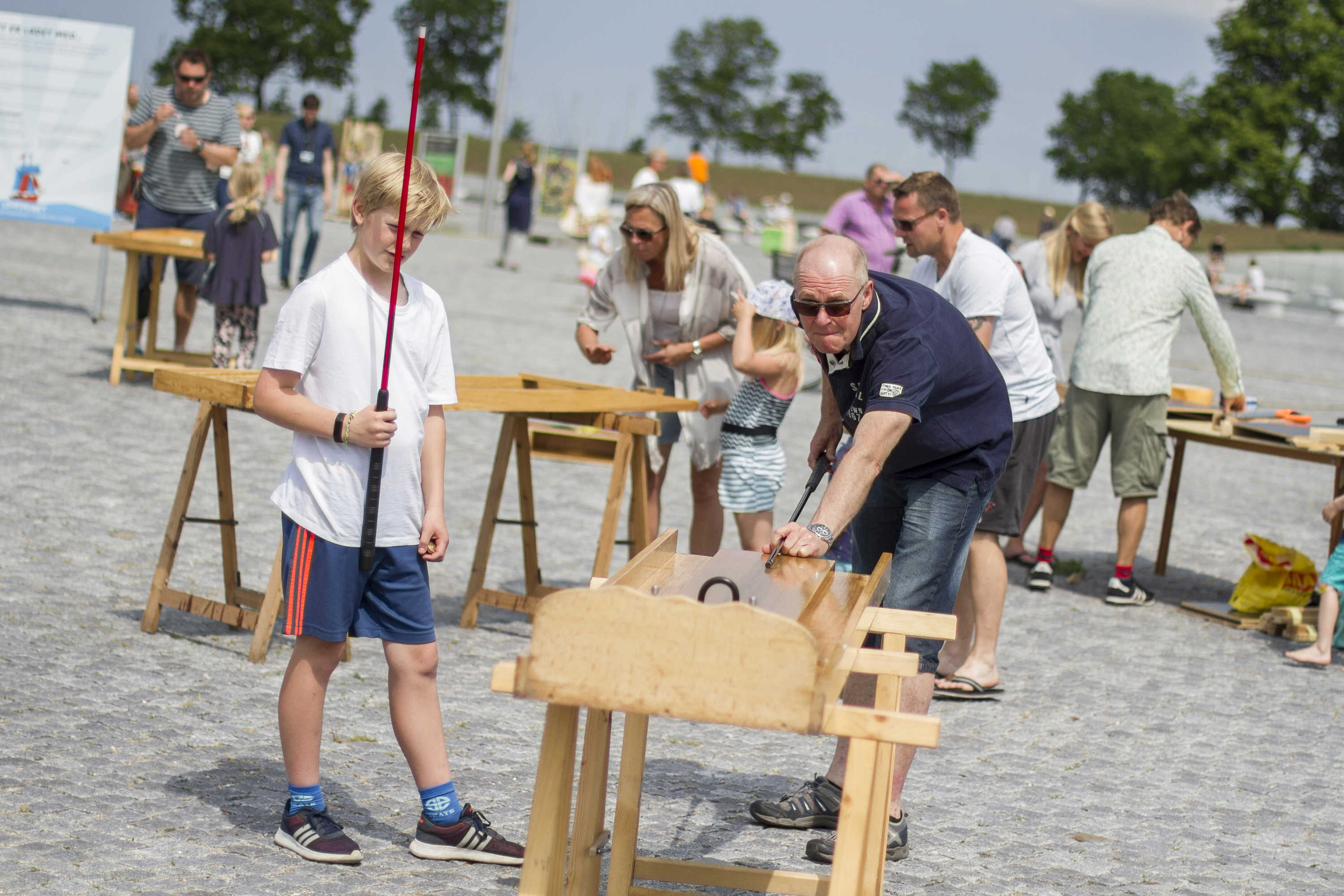 Spil og leg i Aksens Have