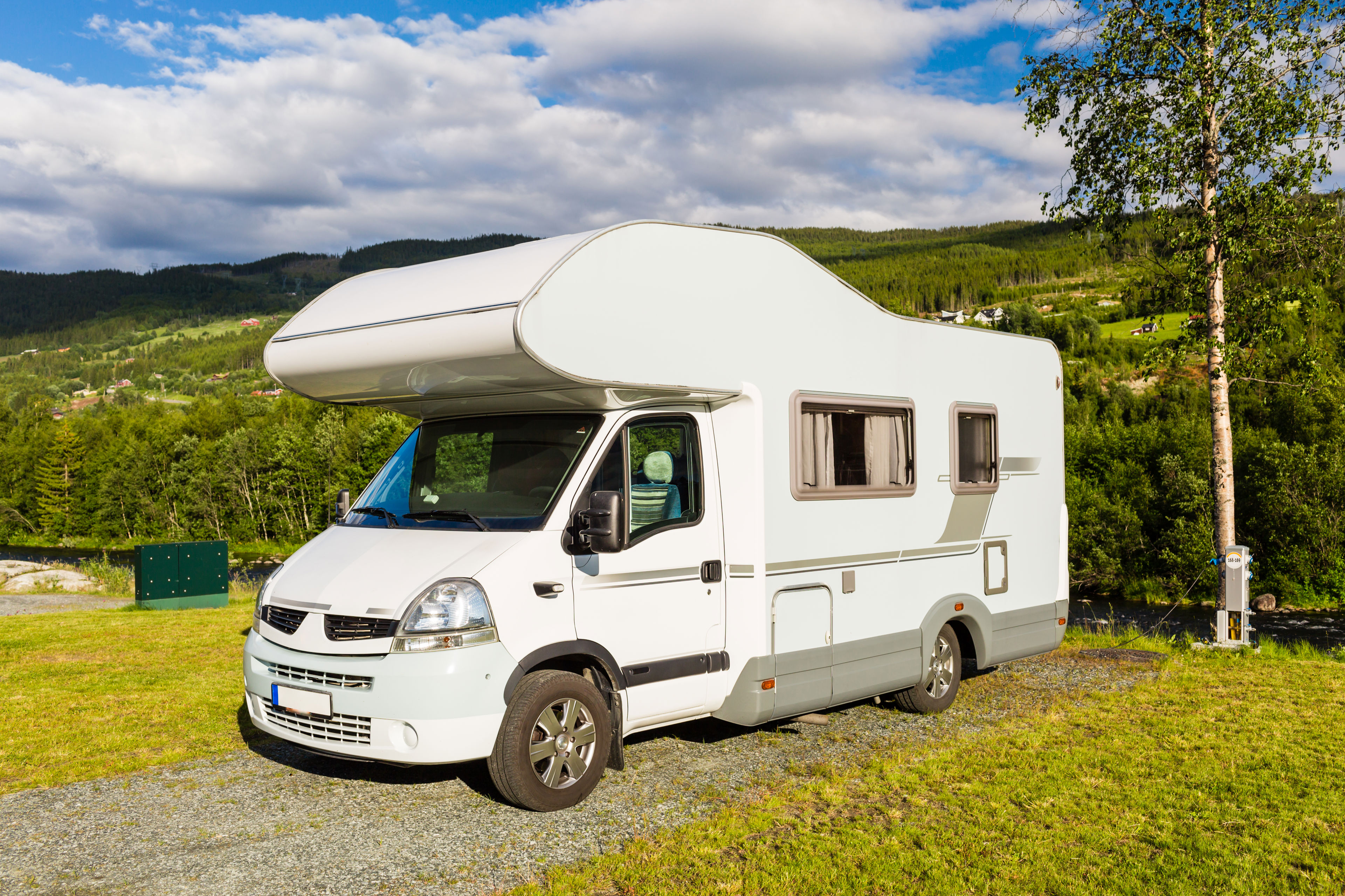 En autocamper