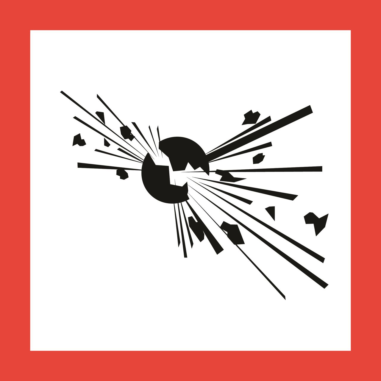 Faresymbol - Eksplosiv