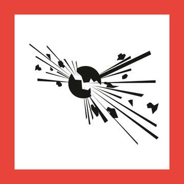 Faresymbol - Eksplosiv