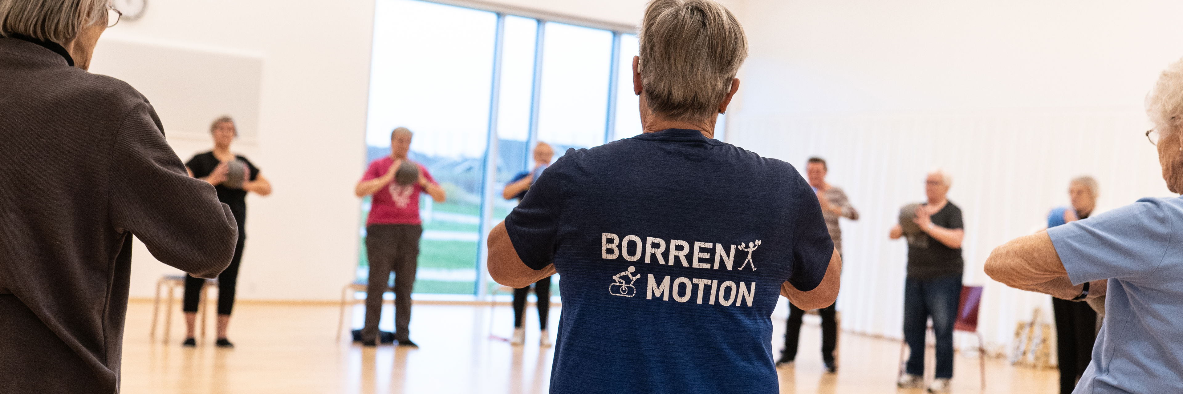 Fitnessøvelse i gruppe