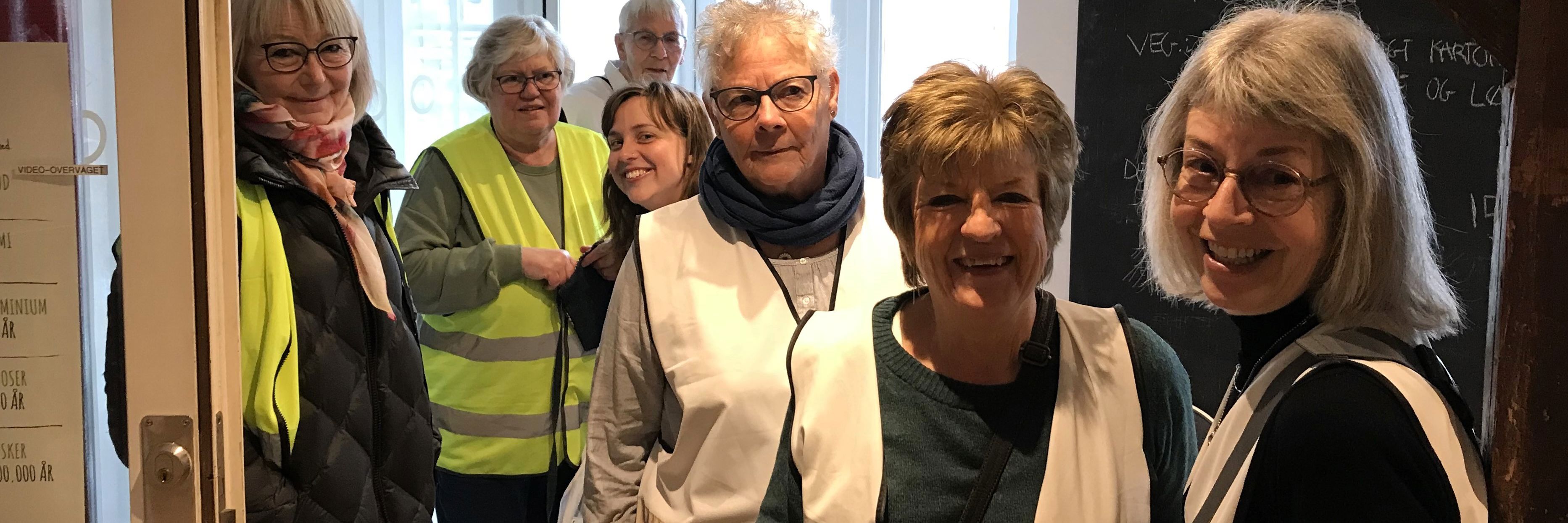 Medlemmer af Naturplejekorpset deltog i KlimaBazaren