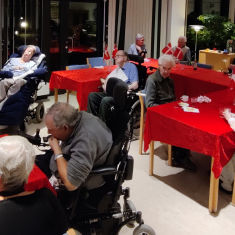 Aftenhygge i dagligstuen