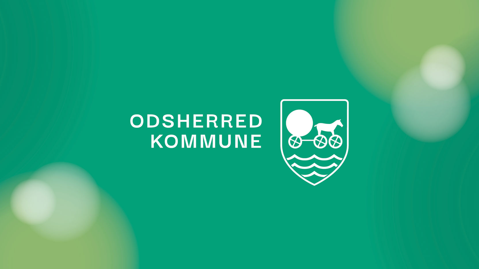 odsherreds logo på grøn baggrund