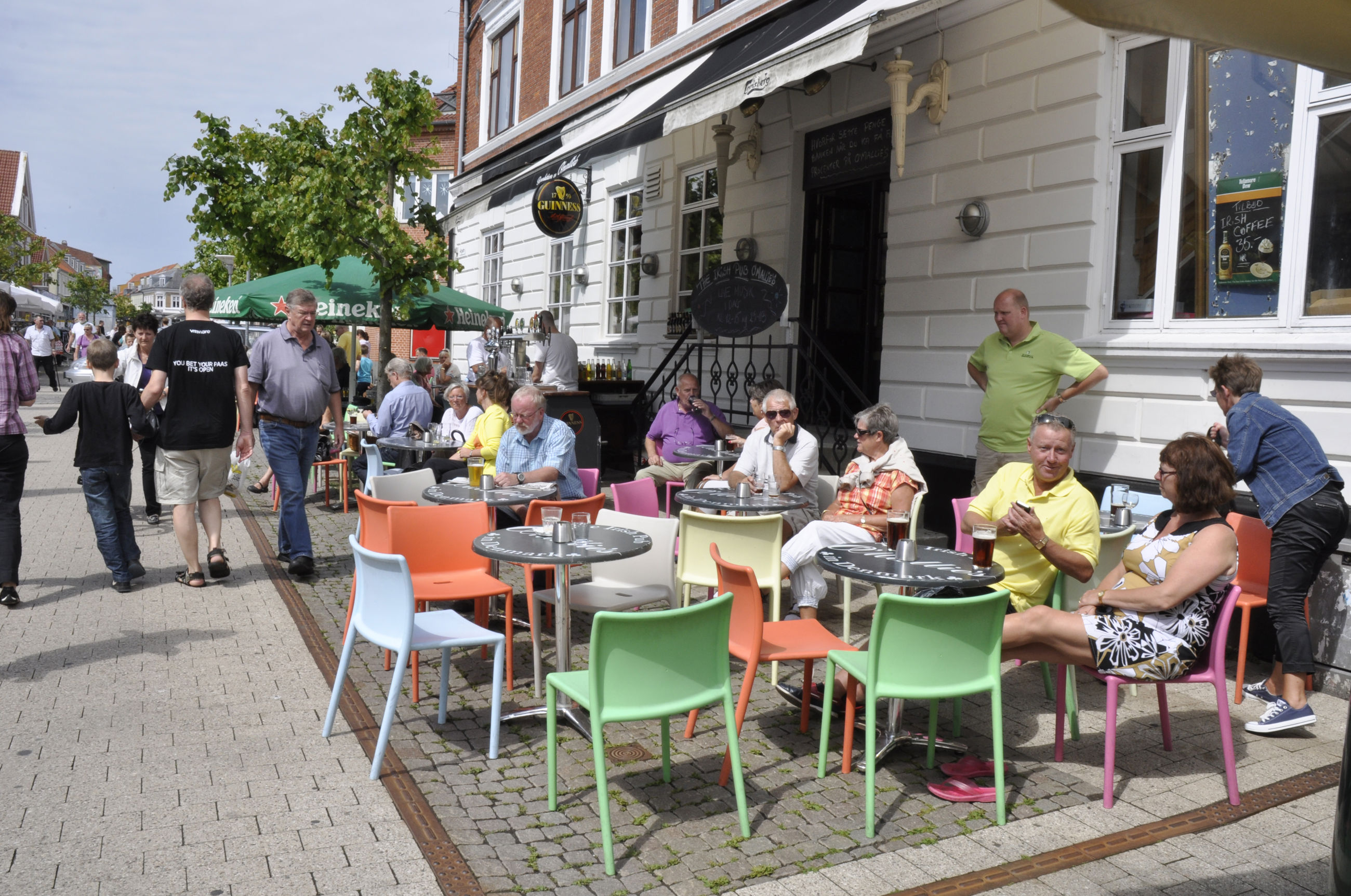 Fortovscafe på gågade