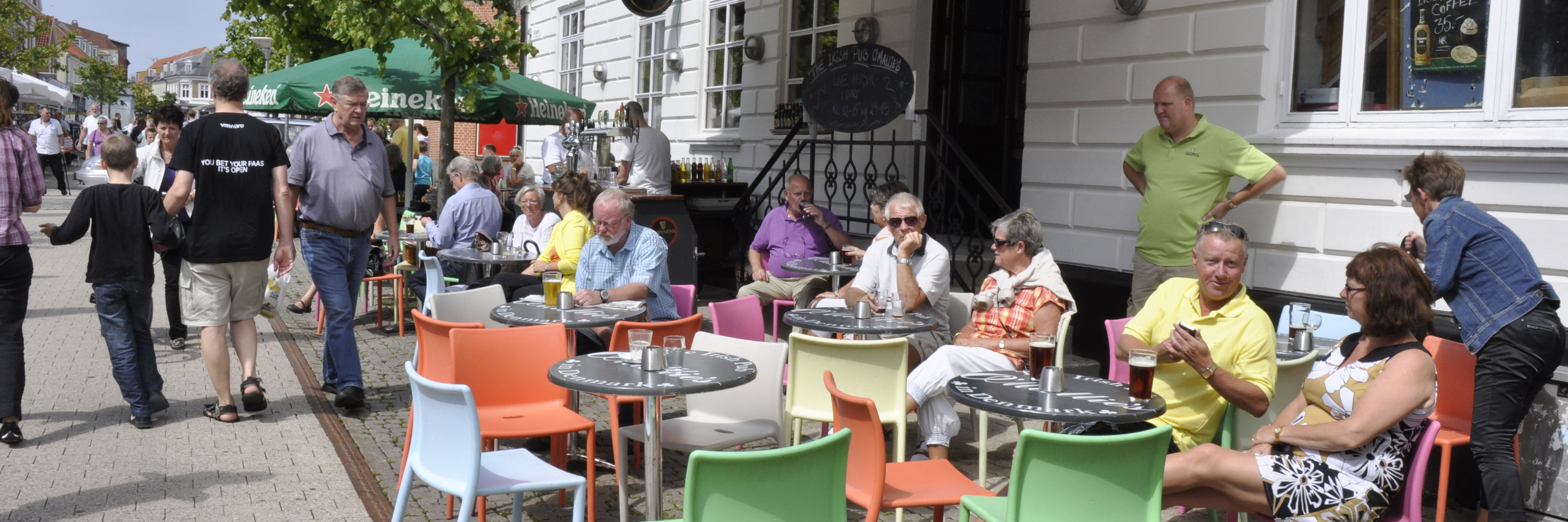 Fortovscafe på gågade