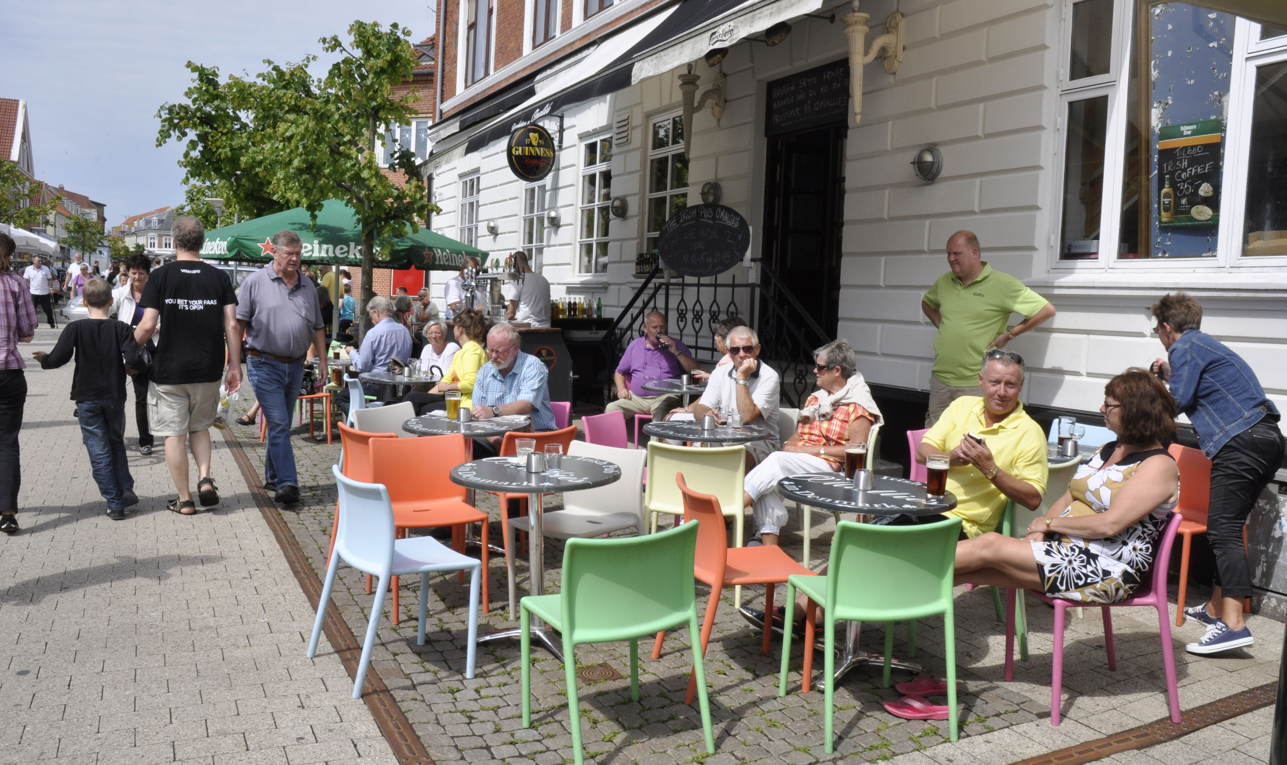 Fortovscafe på gågade