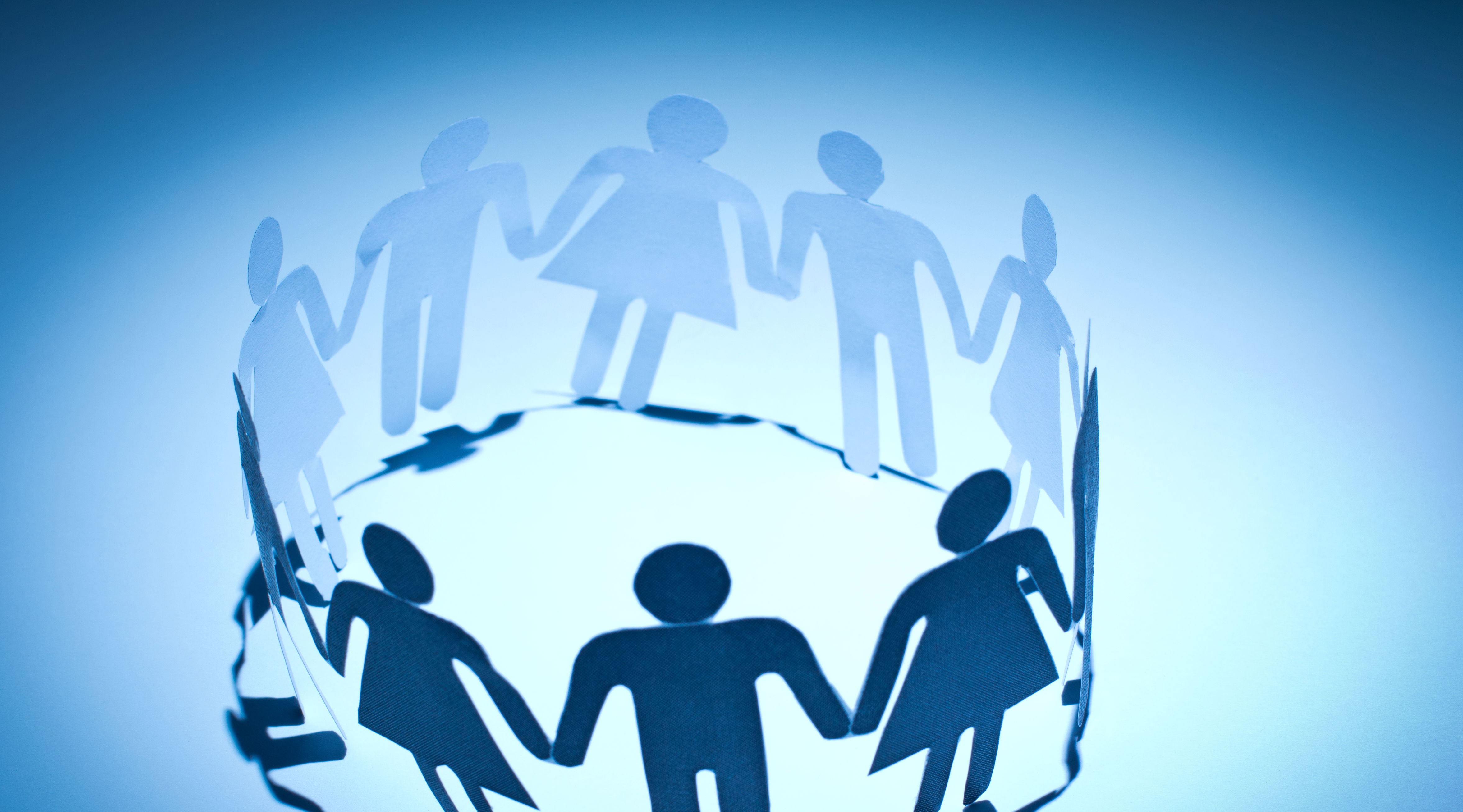 Mennesker i rundkreds