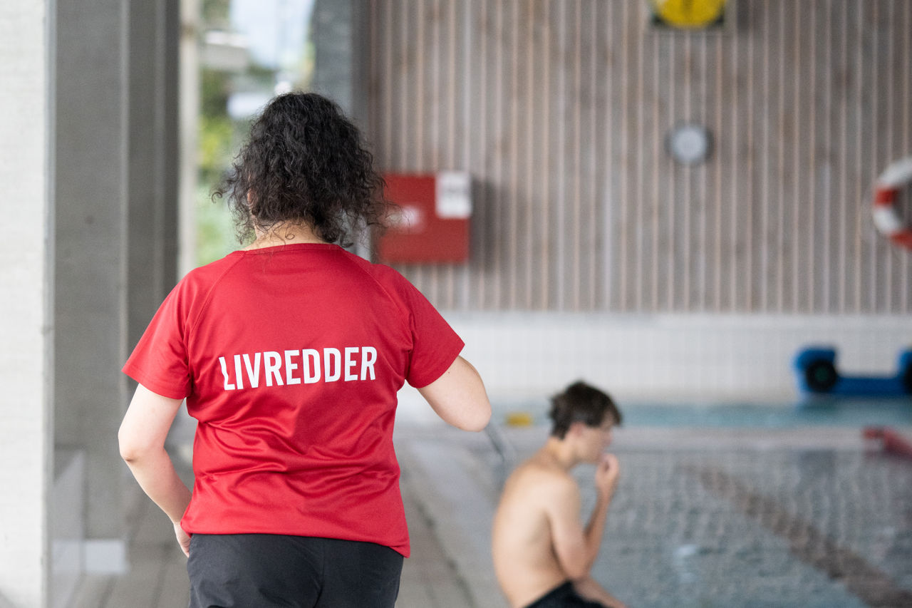 Livredder i Nykøbing Svømmehal