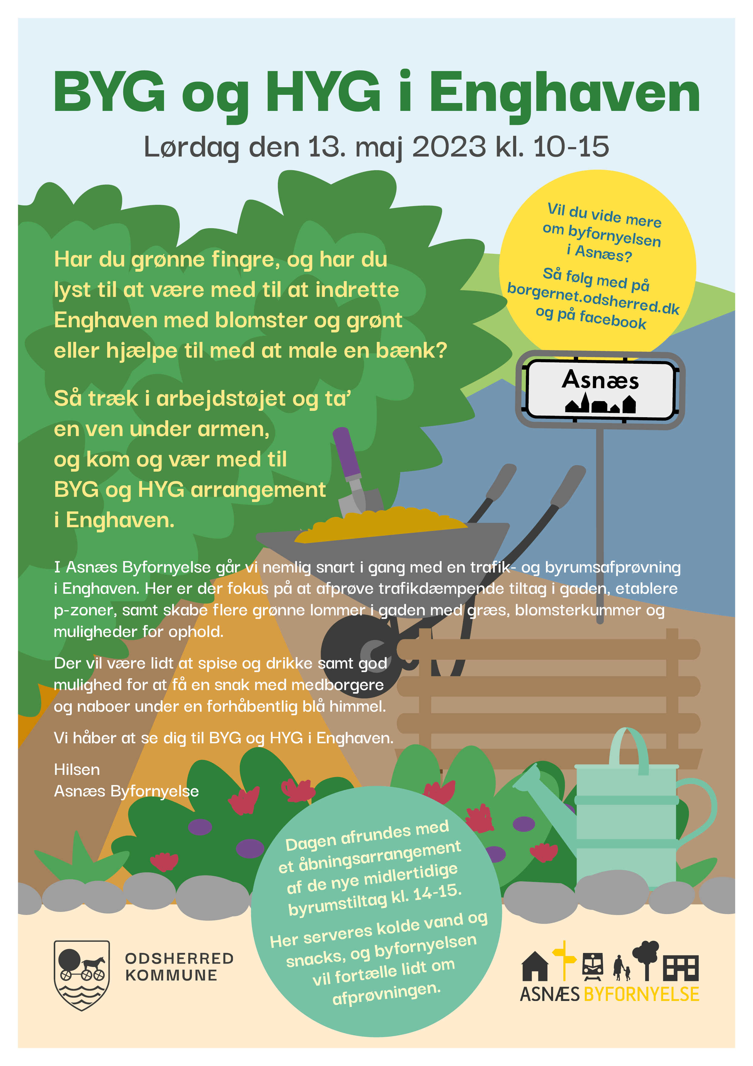 Invitation til Byg og Hyg arrangementet