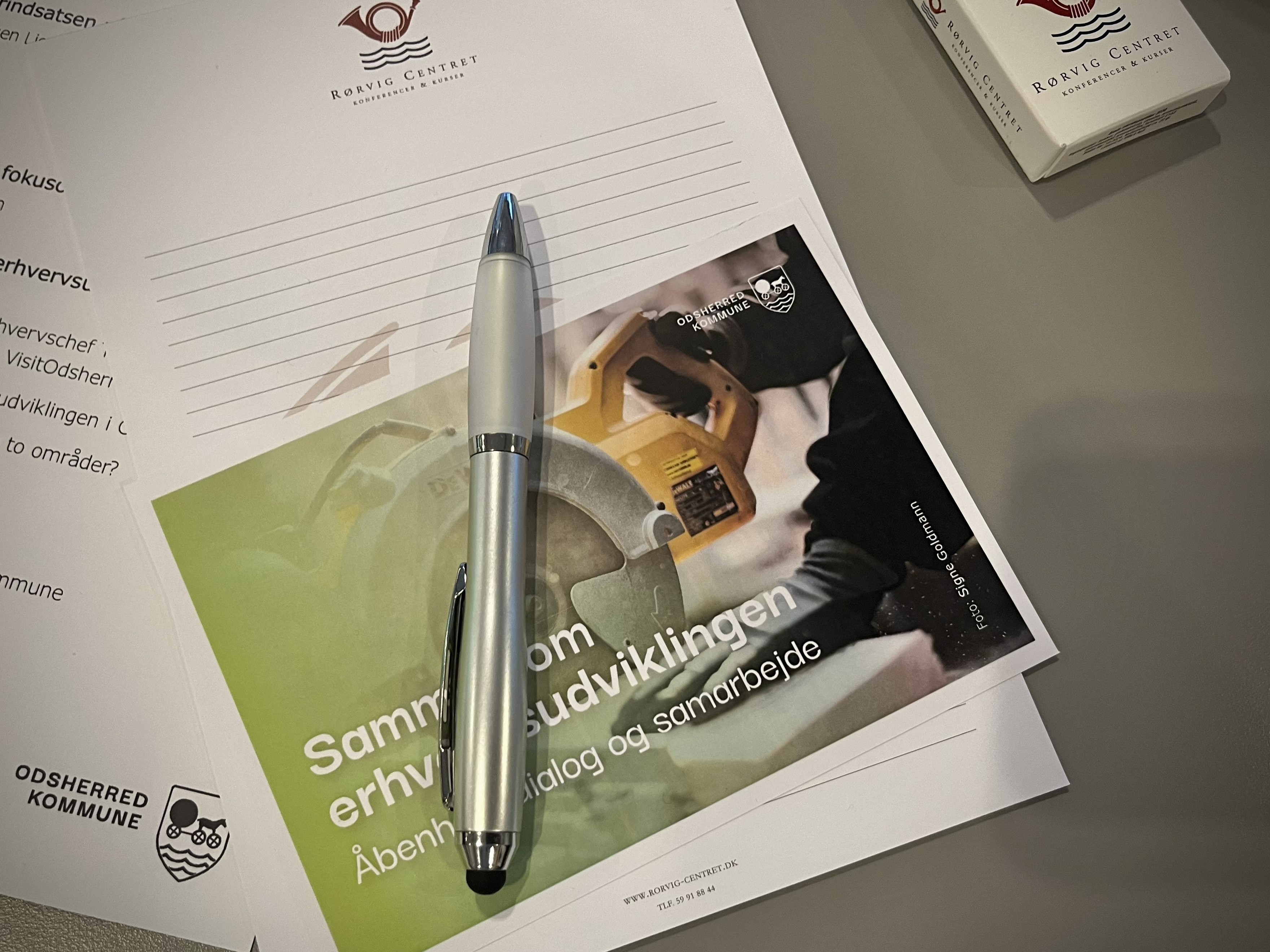 Kuglepen ligger oven på program for erhvervskonferencen i Rørvig Centret