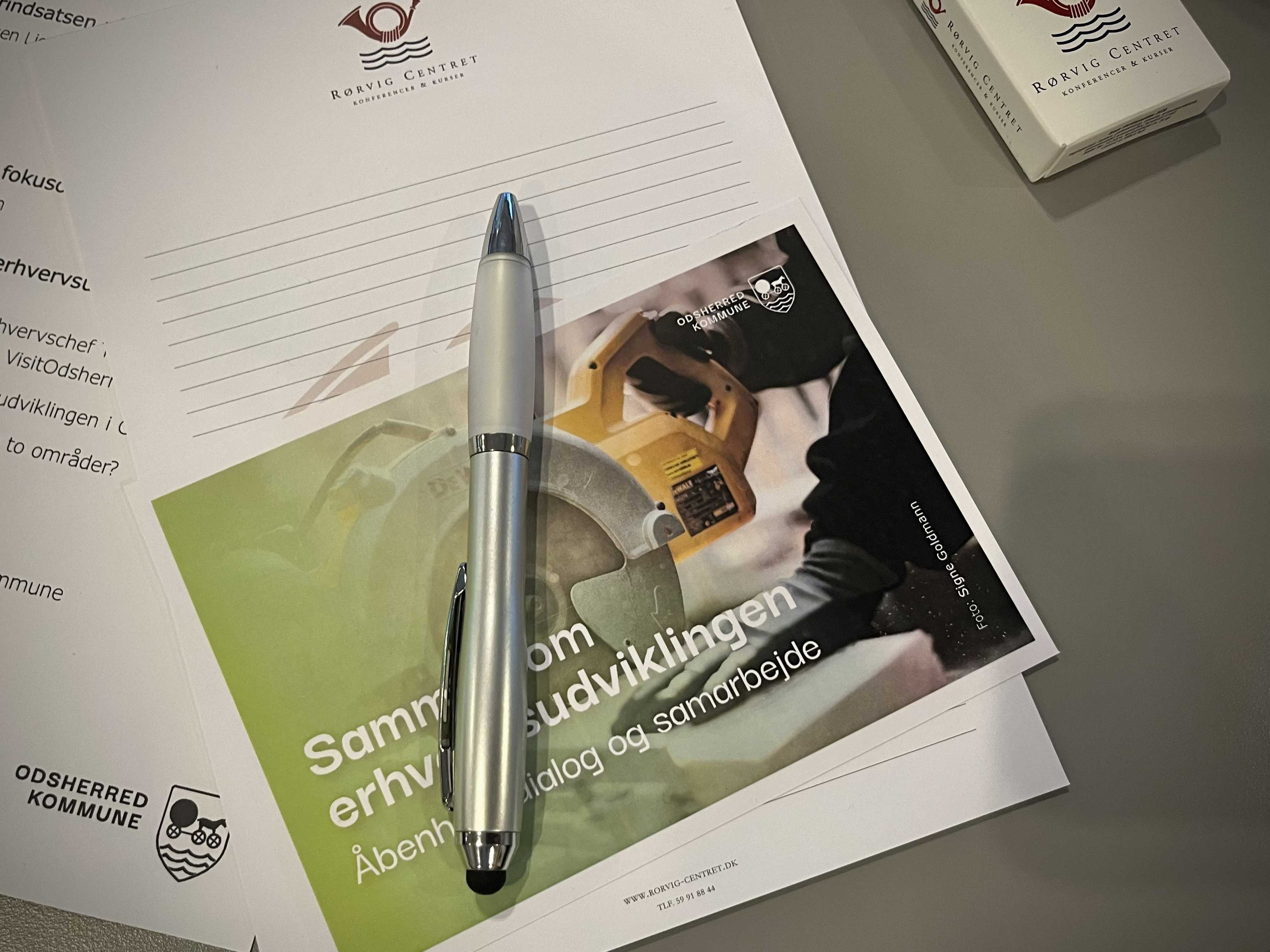 Kuglepen ligger oven på program for erhvervskonferencen i Rørvig Centret