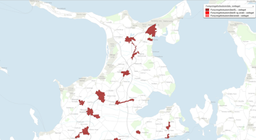 Kort over områder med el-opvarmningsforbud