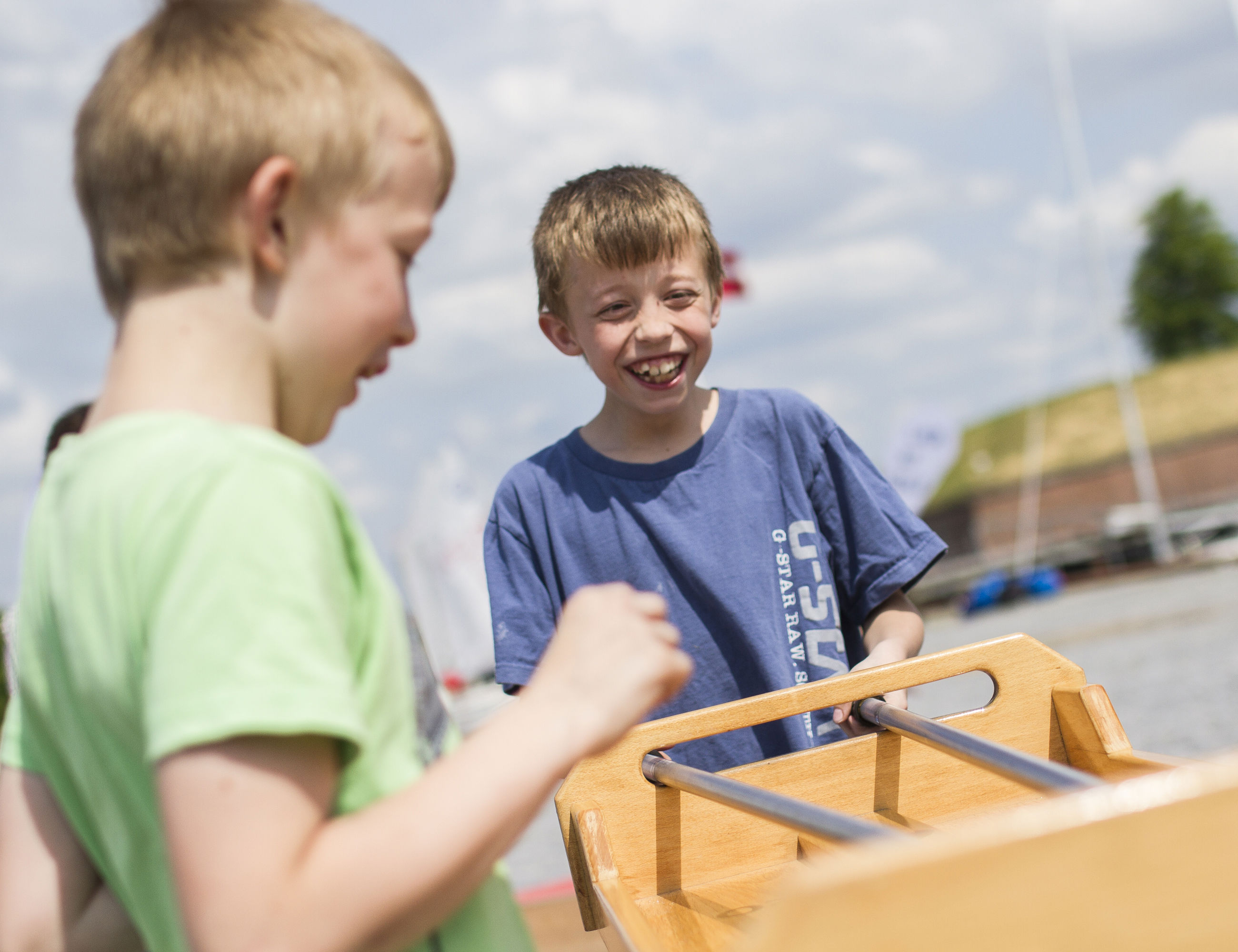 Spil og leg i Aksens Have