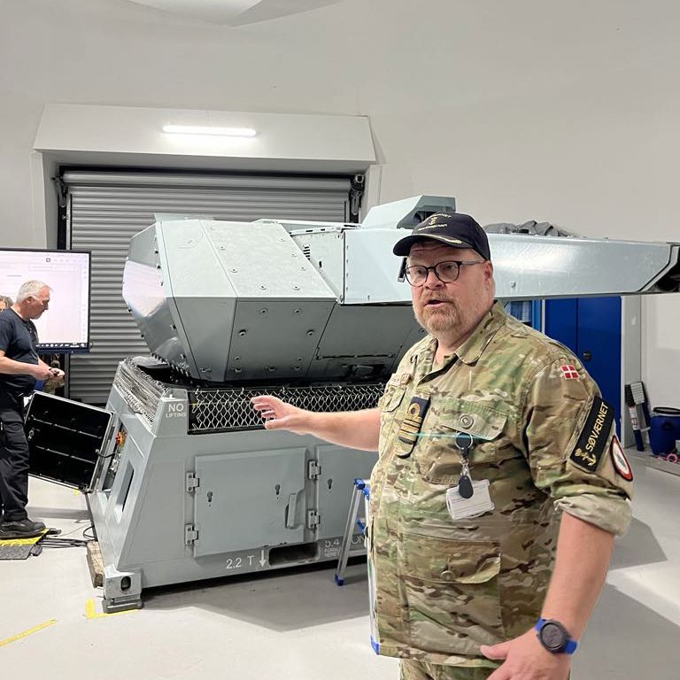 Besøg hos Søværnet