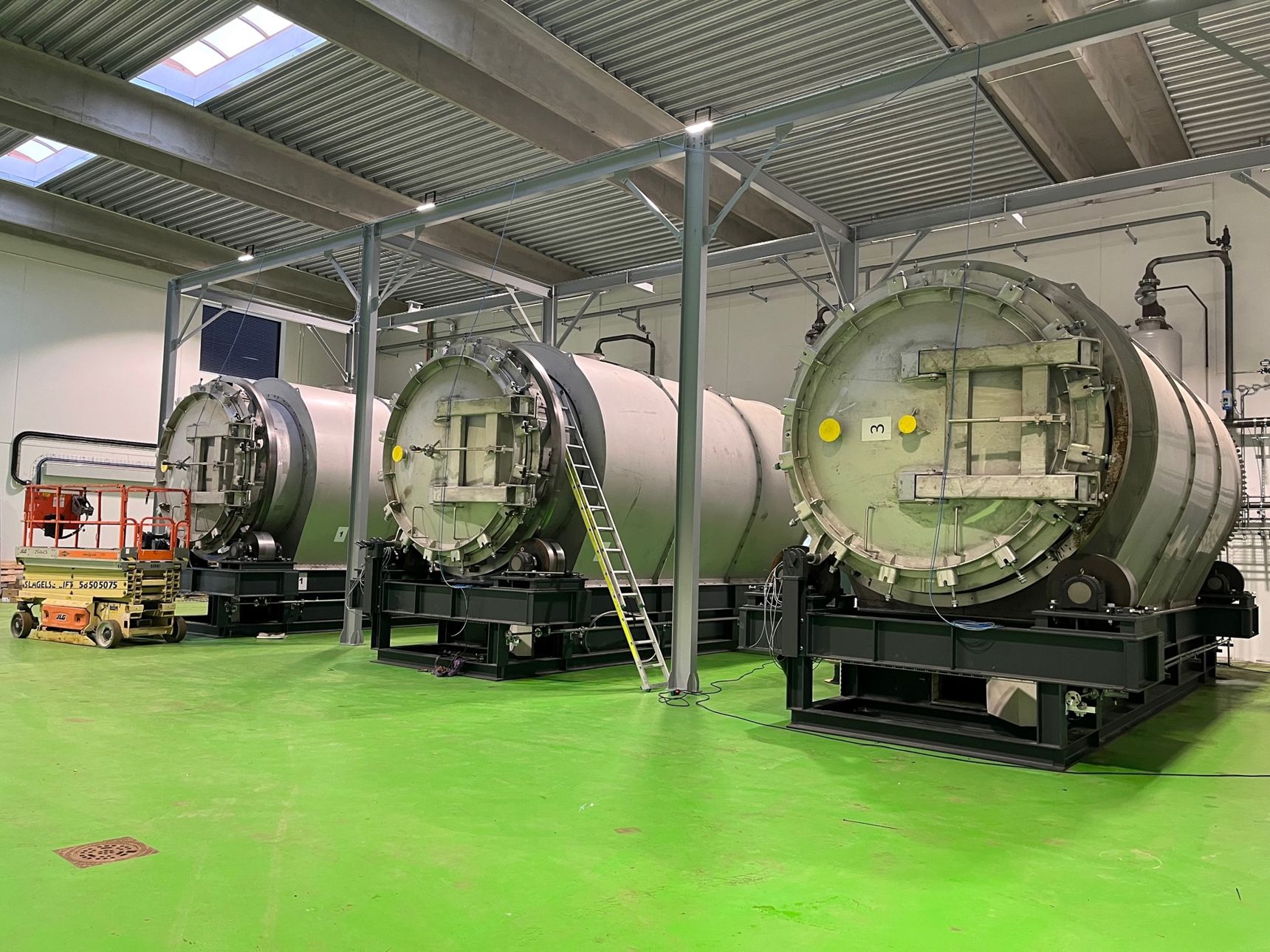 Kondenserhallen i WPU