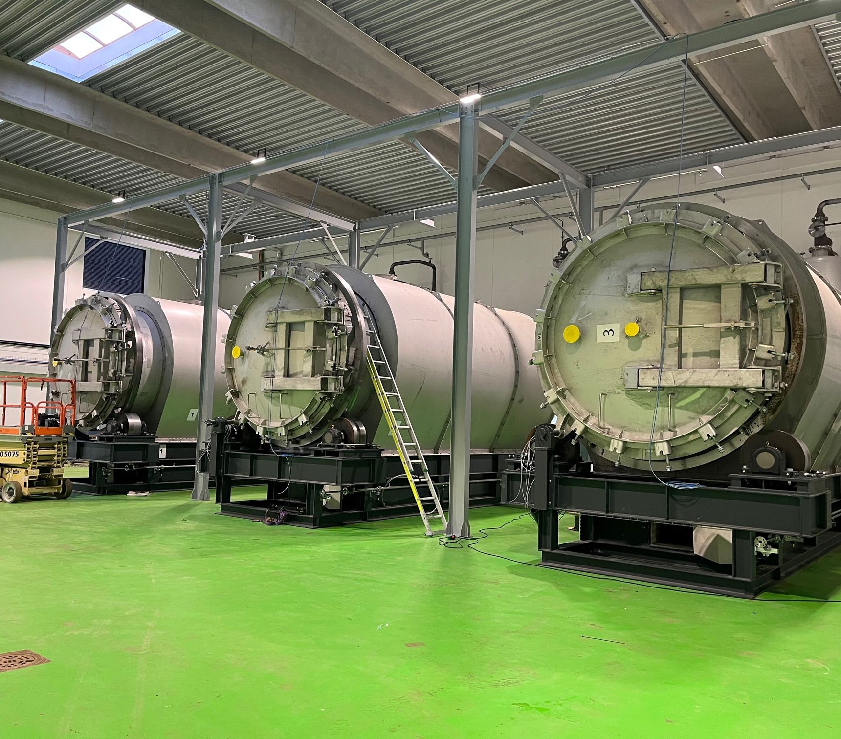 Kondenserhallen i WPU