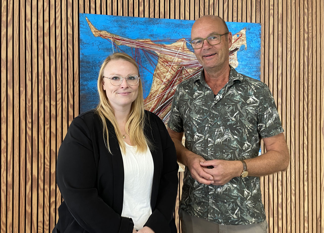 Louise Petersen og Jesper Bertelsen