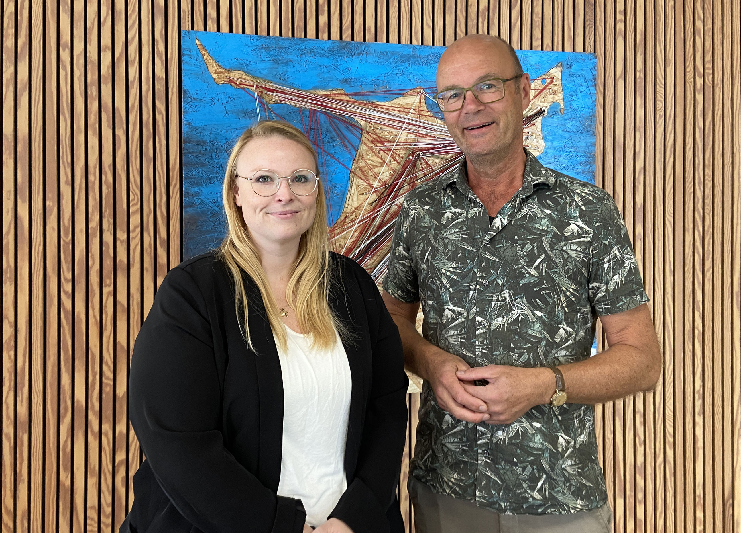 Louise Petersen og Jesper Bertelsen