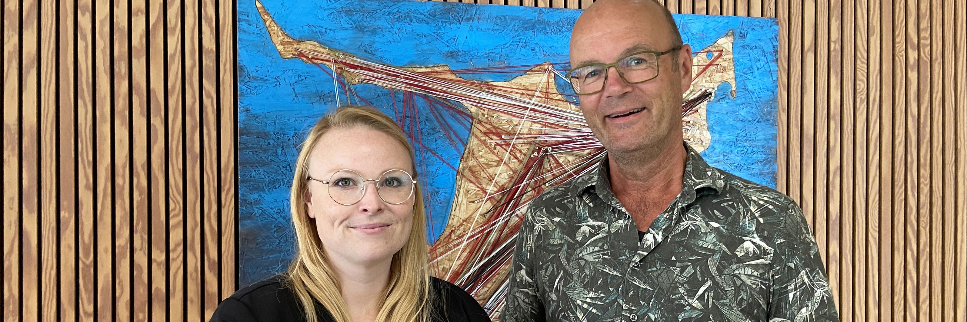 Louise Petersen og Jesper Bertelsen