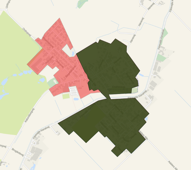 Fårevejle Kirkeby aflyste fjernvarmeområde