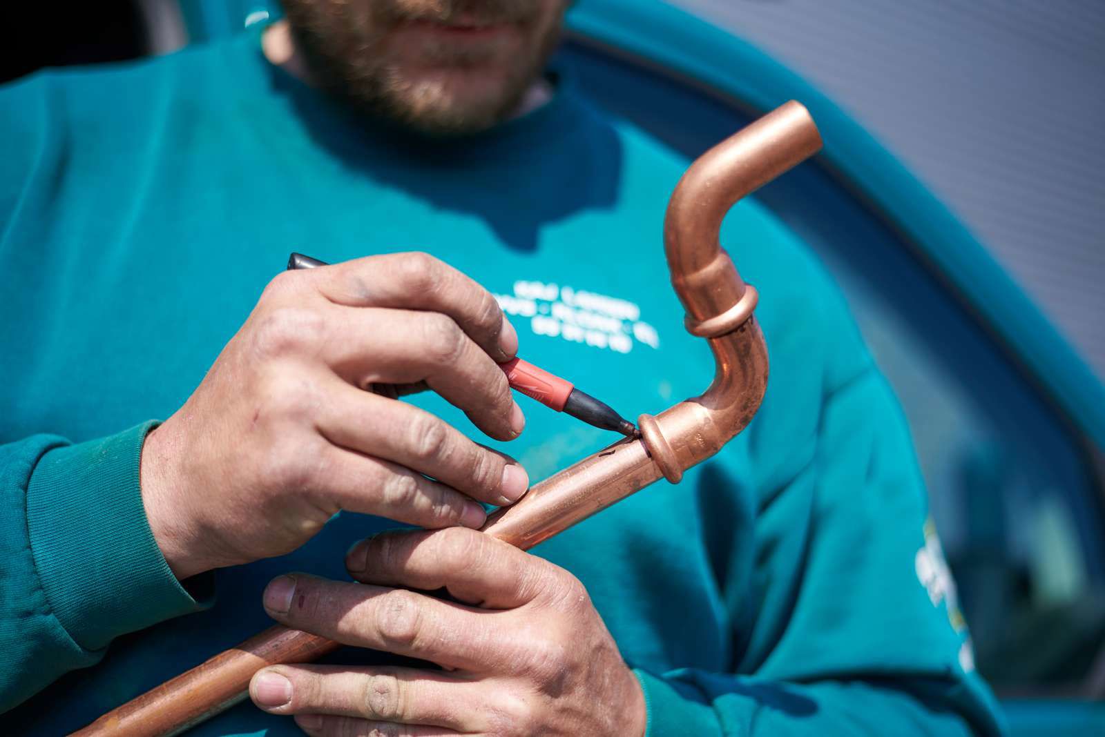 Medarbejder ved Kaj Larsen