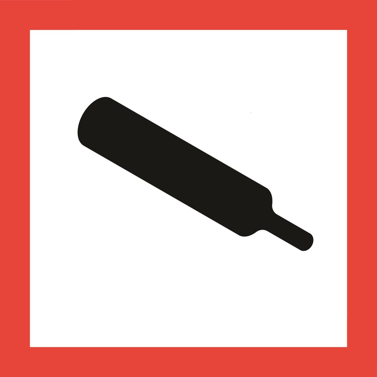 Faresymbol - Gasser under tryk