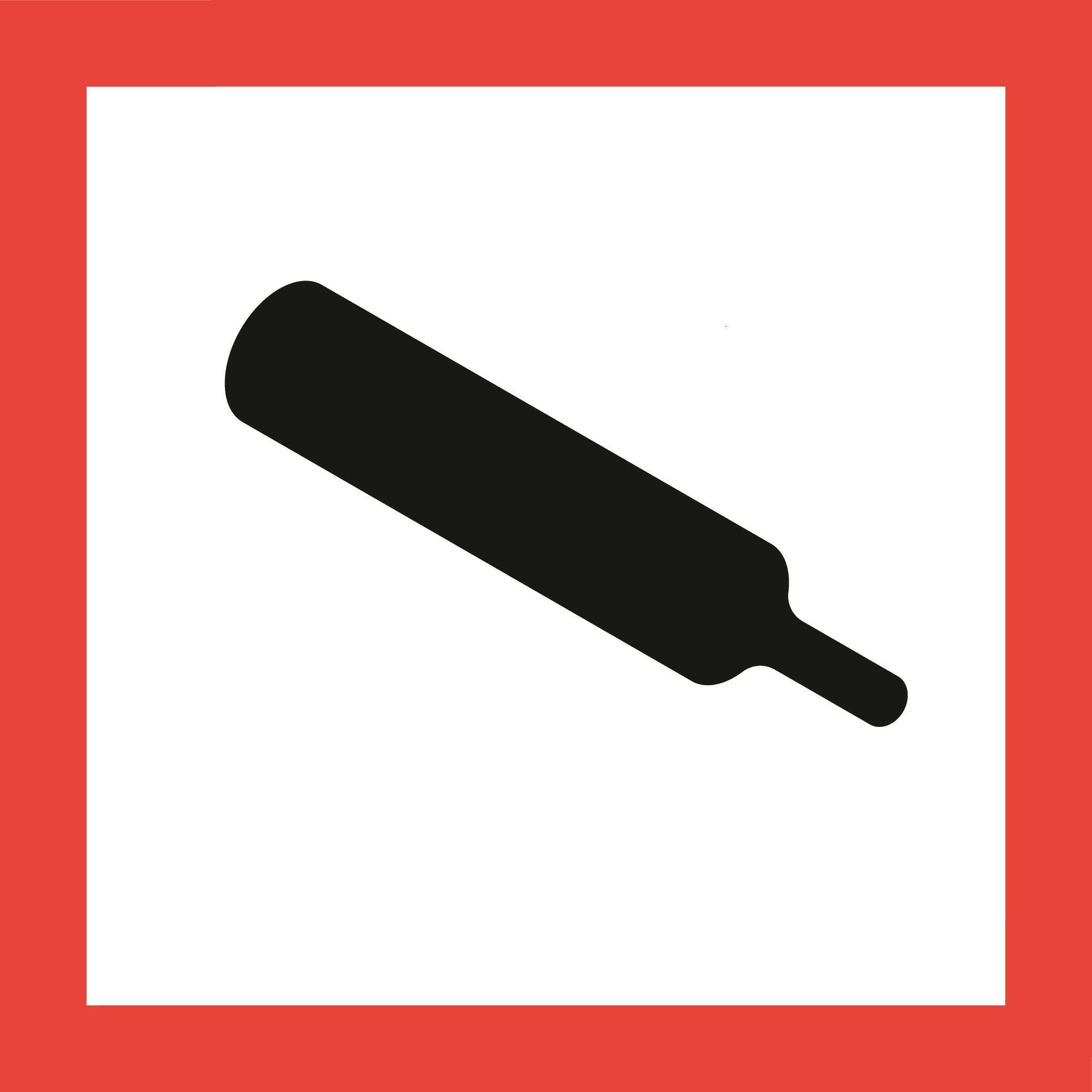 Faresymbol - Gasser under tryk