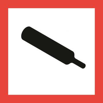 Faresymbol - Gasser under tryk