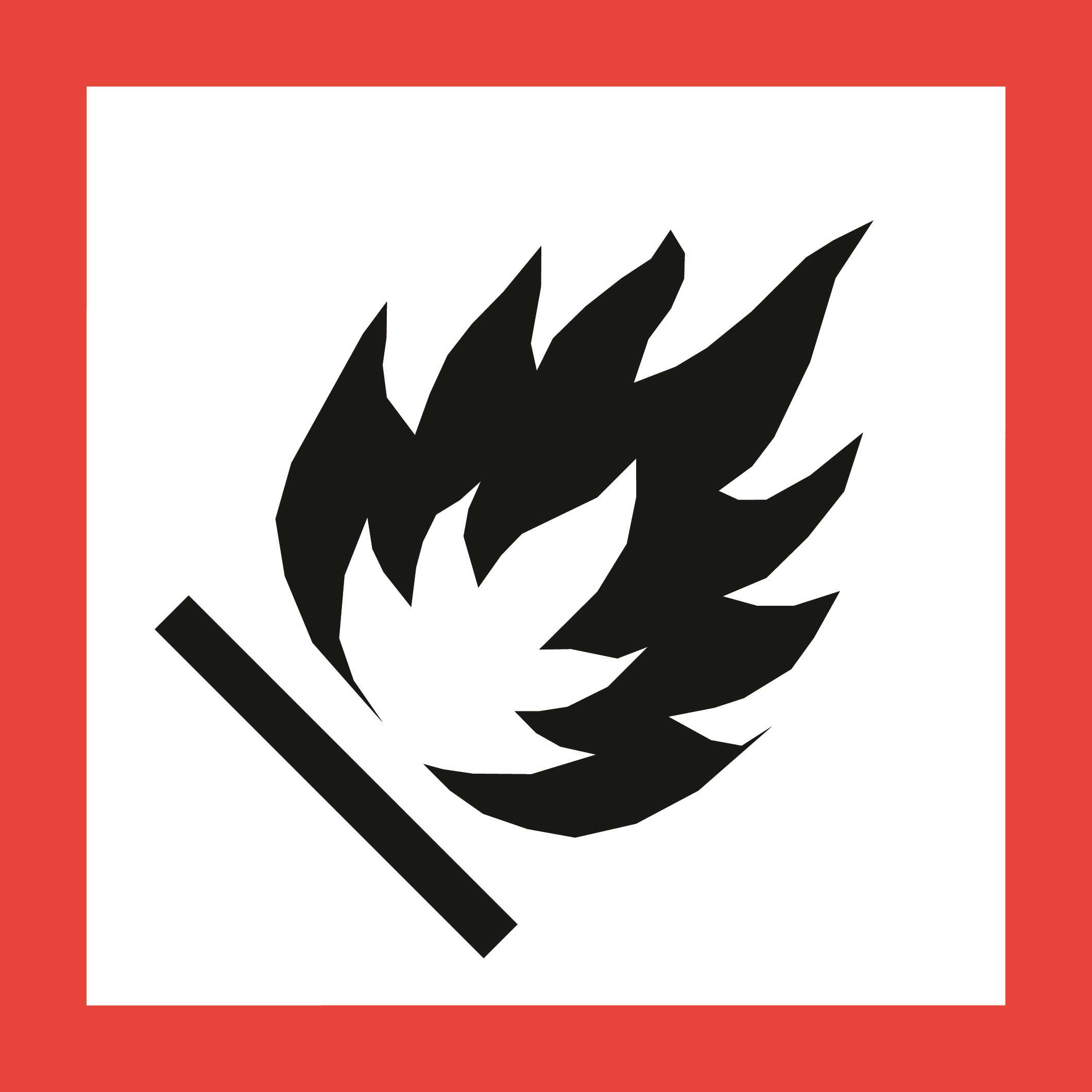 Faresymbol - Brandfarlig