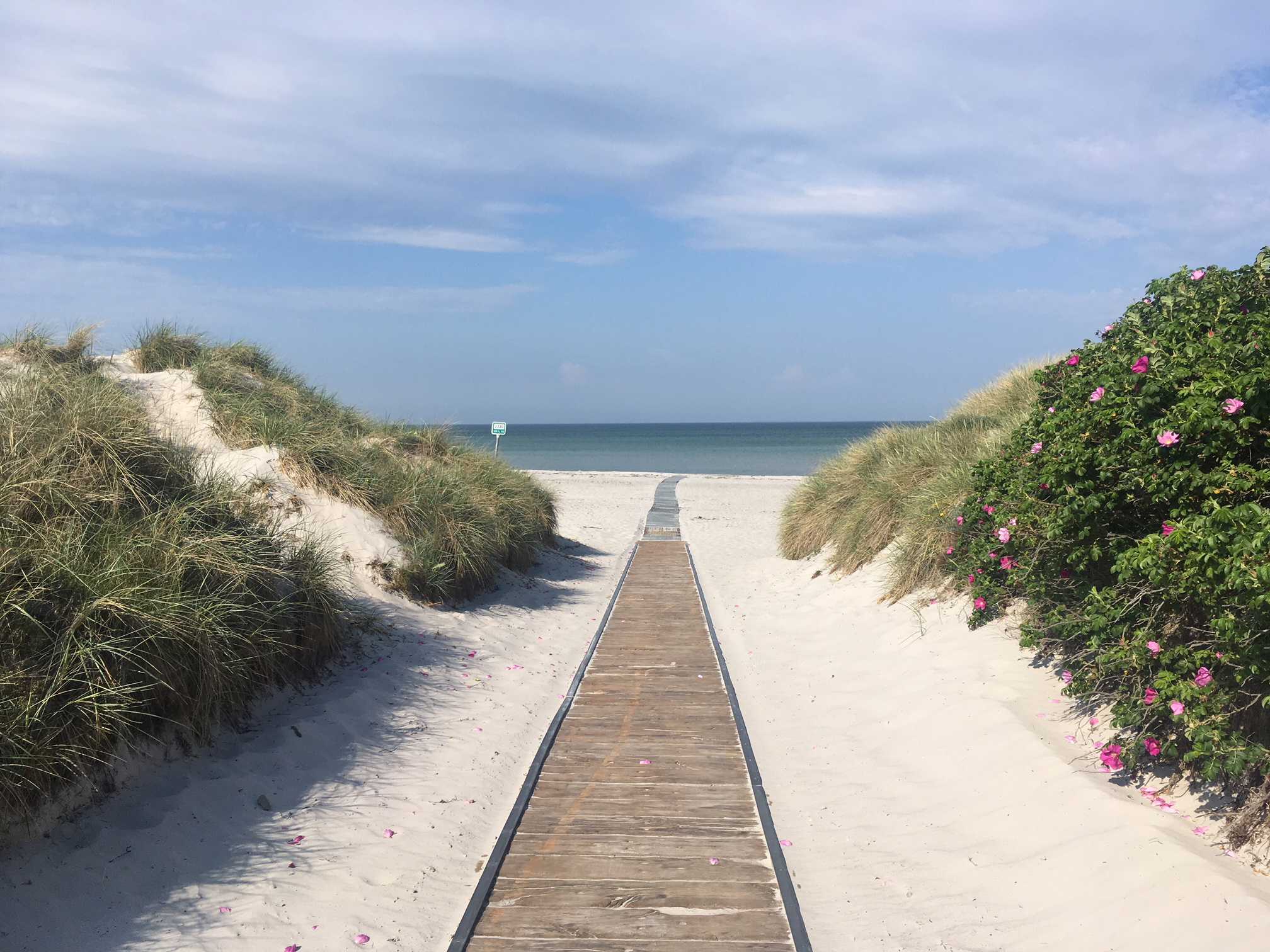 Kørestolsrampen på Gudmindrup Strand