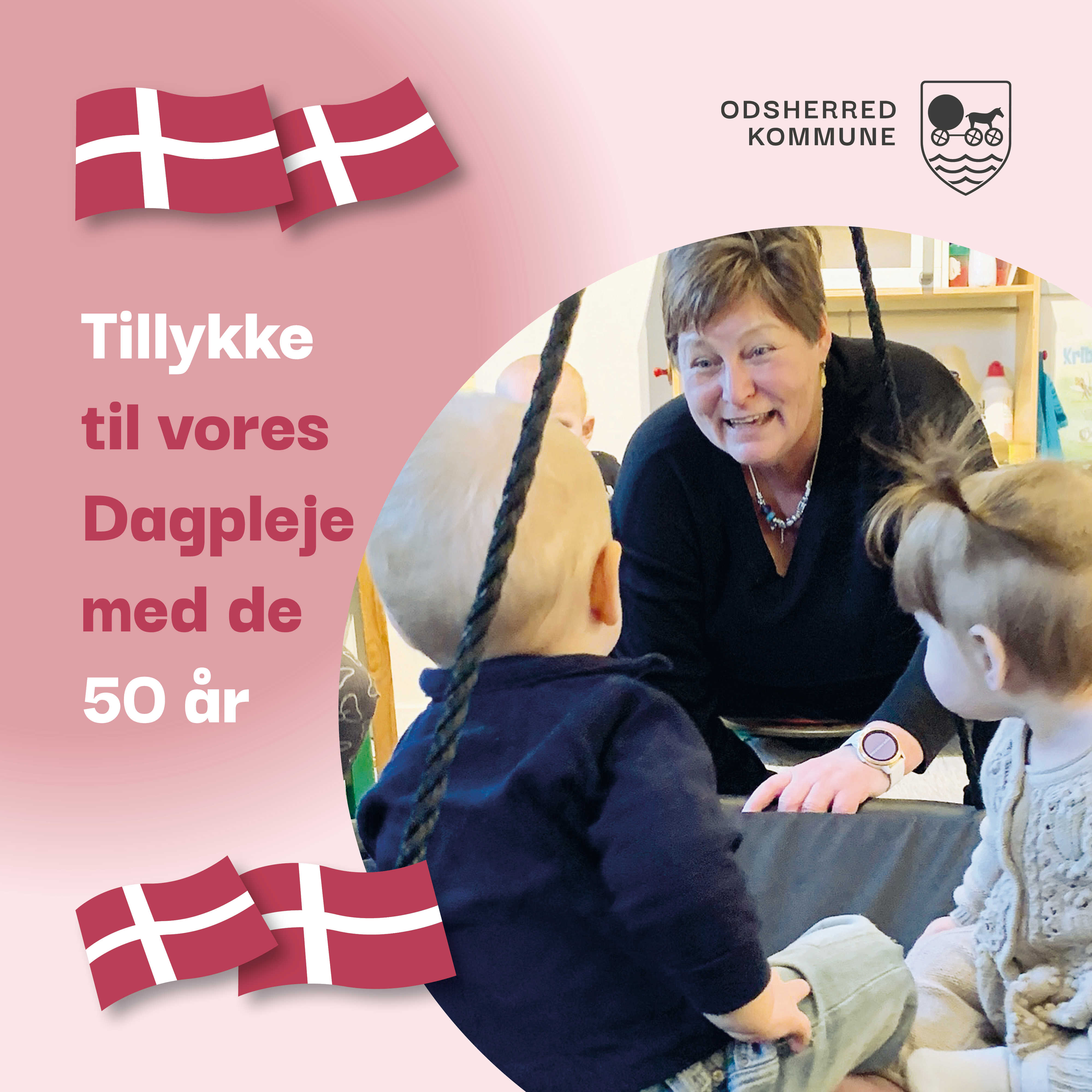 Grafik i anledningen af Dagplejens fødseldagsdag