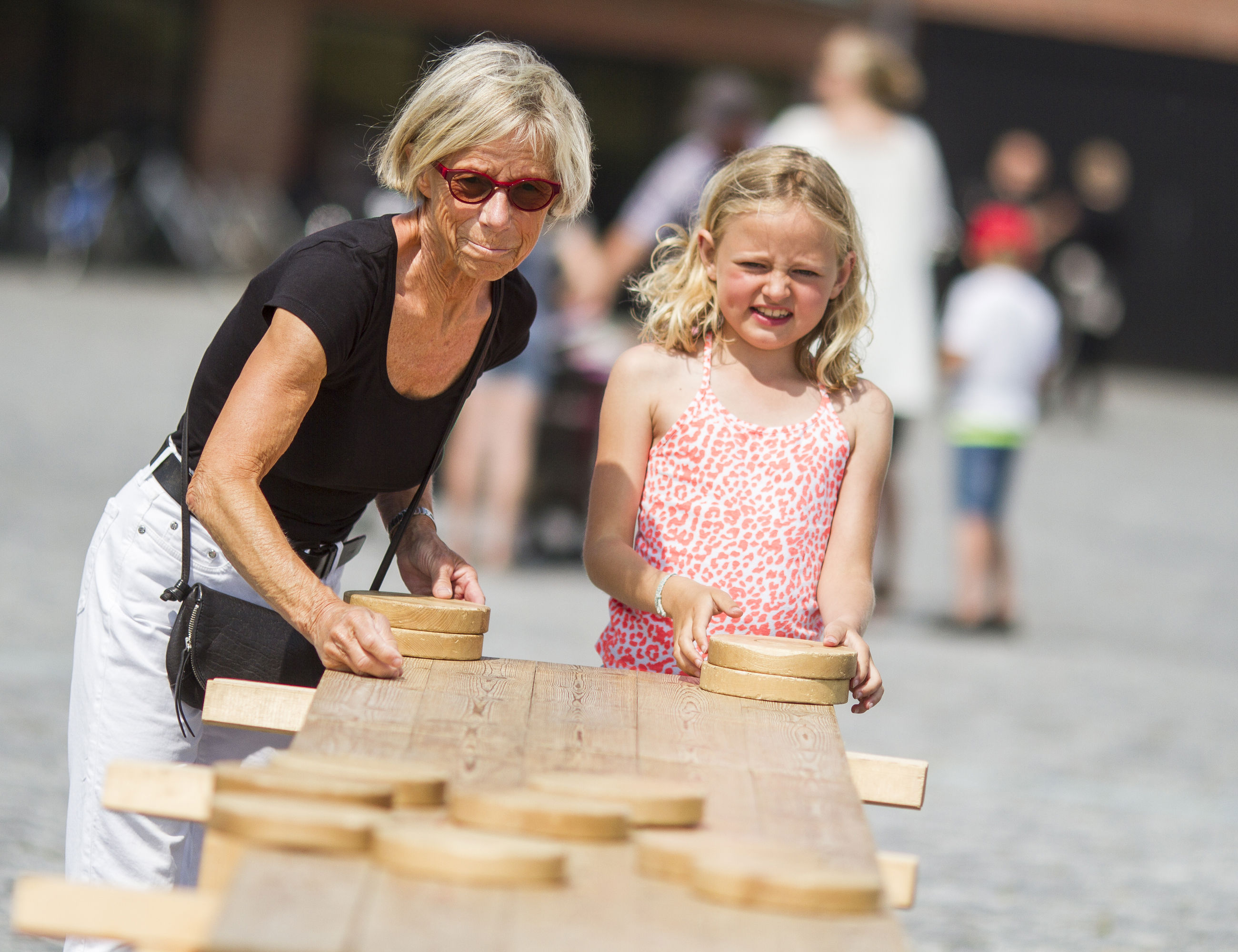 Spil og leg i Aksens Have