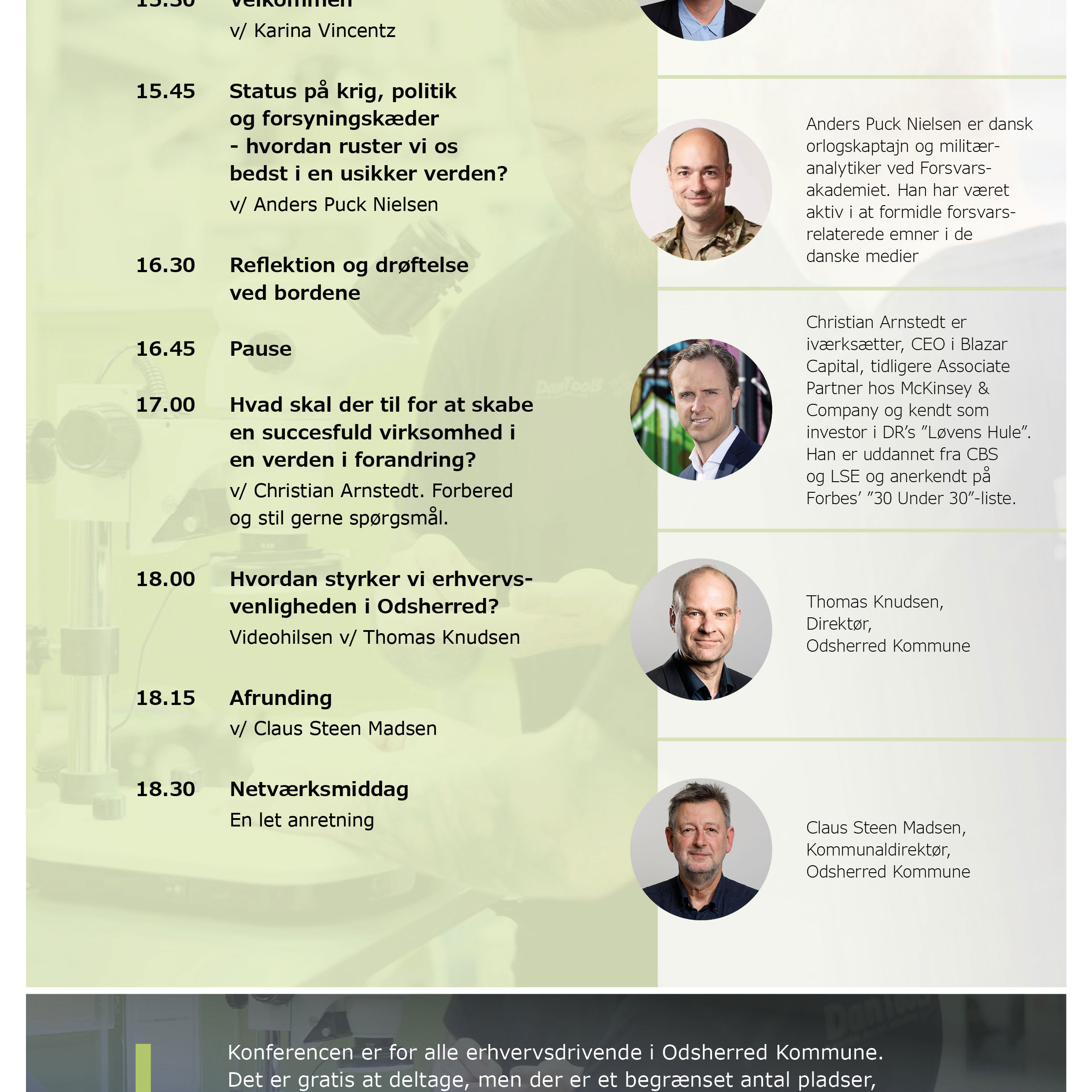 Program for Erhvervskonference 2025