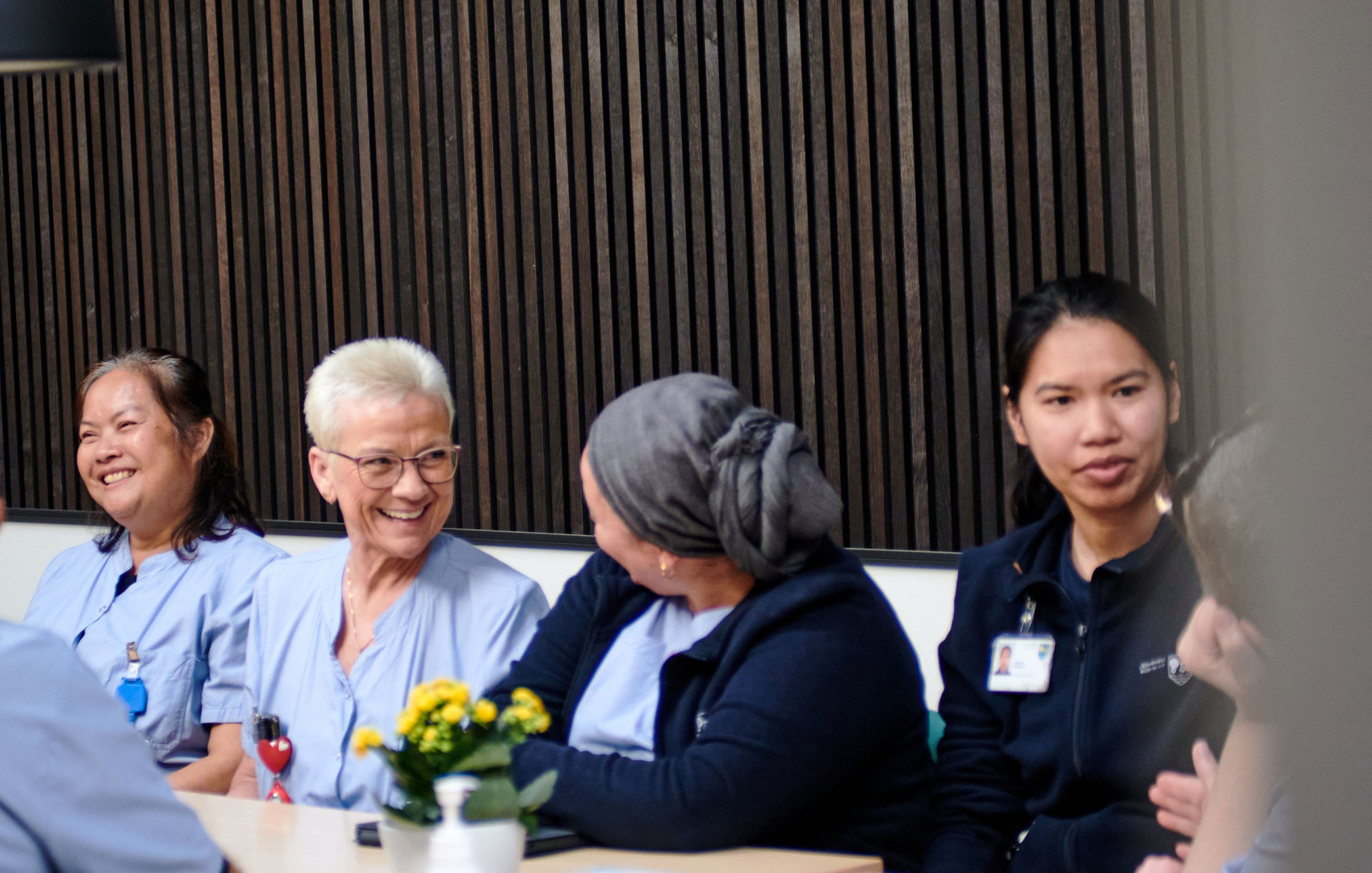 Møde i hjemme- og sygeplejen