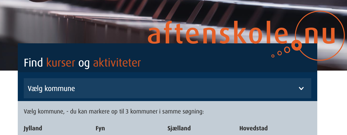 Aftenskole nu interface
