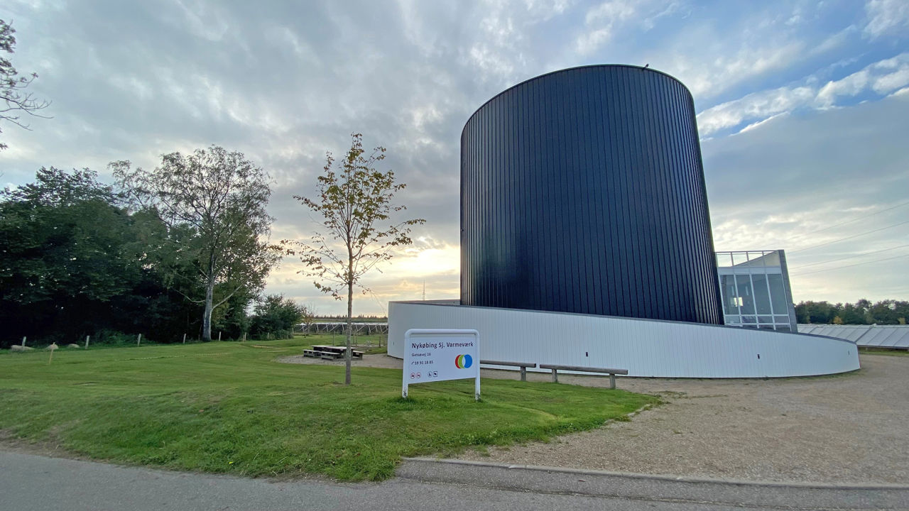 Nykøbing Sj. Varmeværks solvarmeanlæg