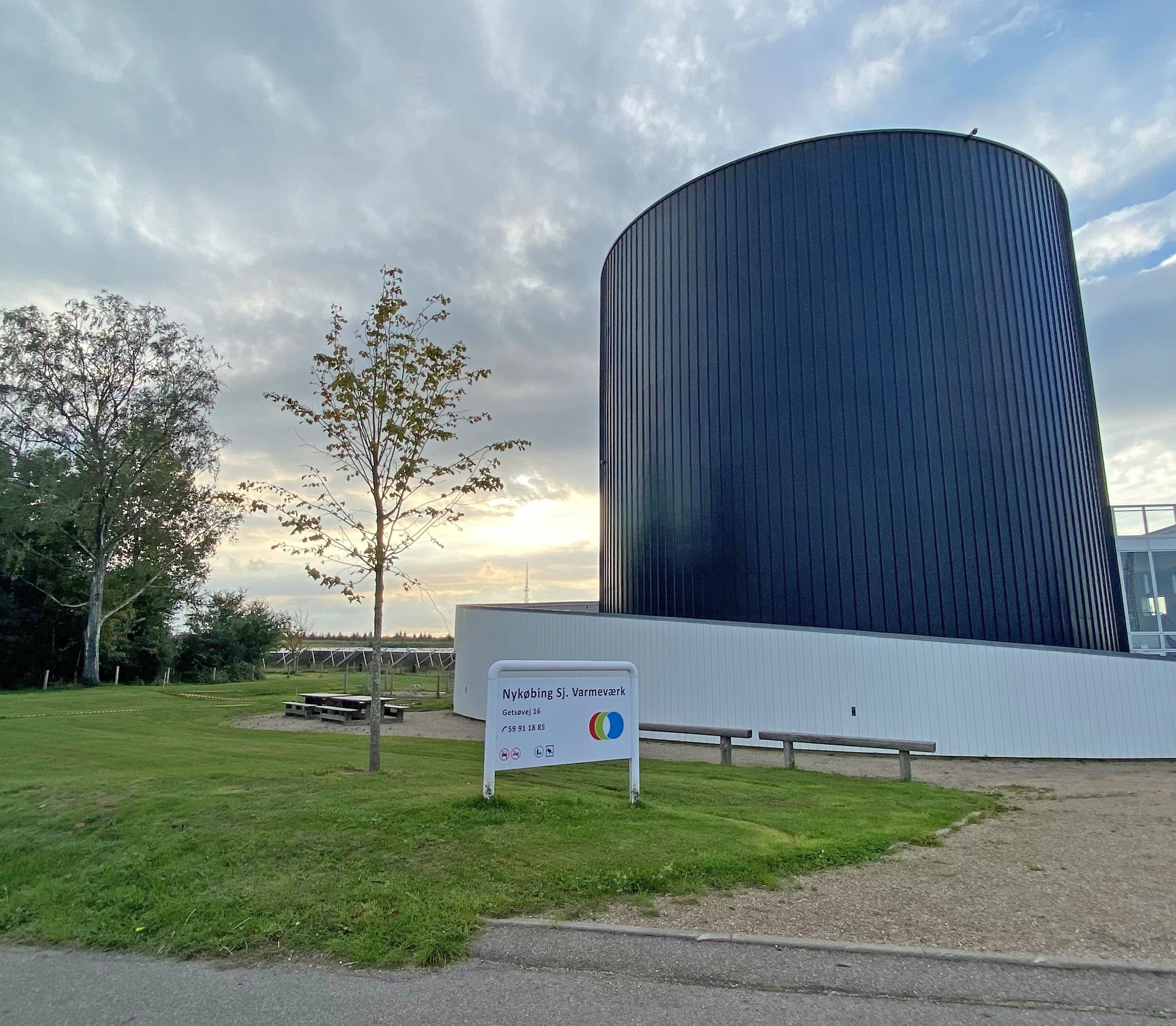 Nykøbing Sj. Varmeværks solvarmeanlæg